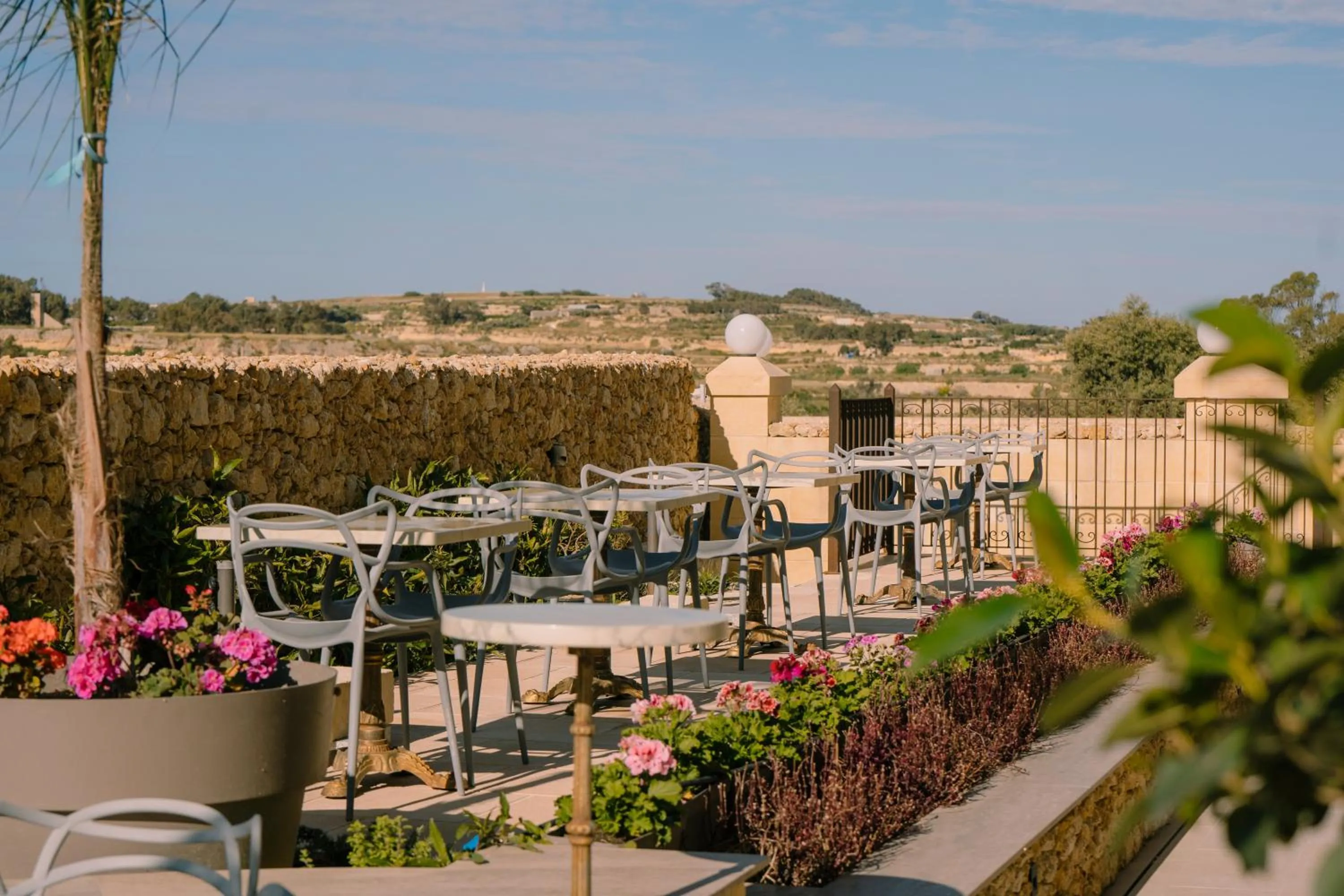 Patio in Santa Lucia Boutique Hotel