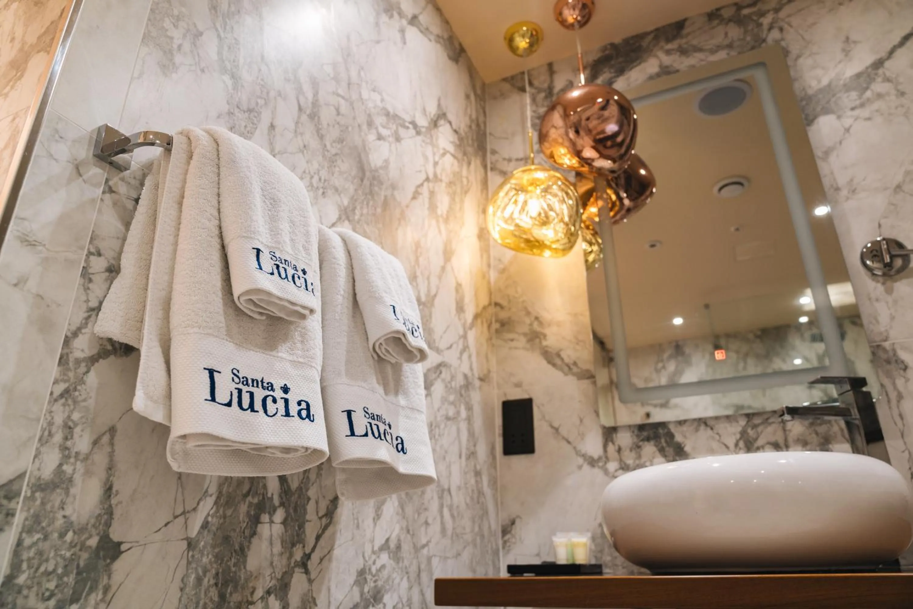 Shower in Santa Lucia Boutique Hotel