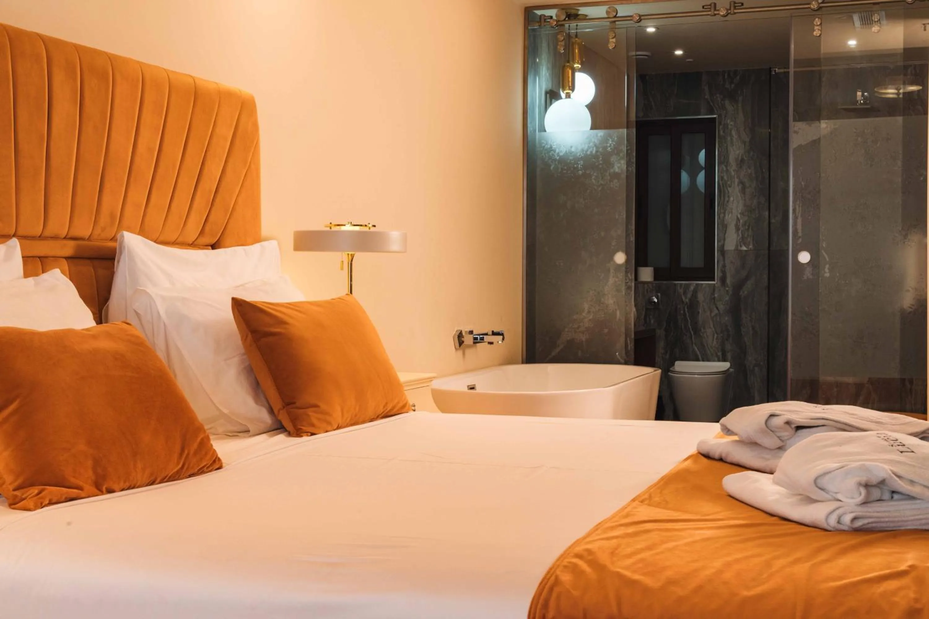 Bed in Santa Lucia Boutique Hotel