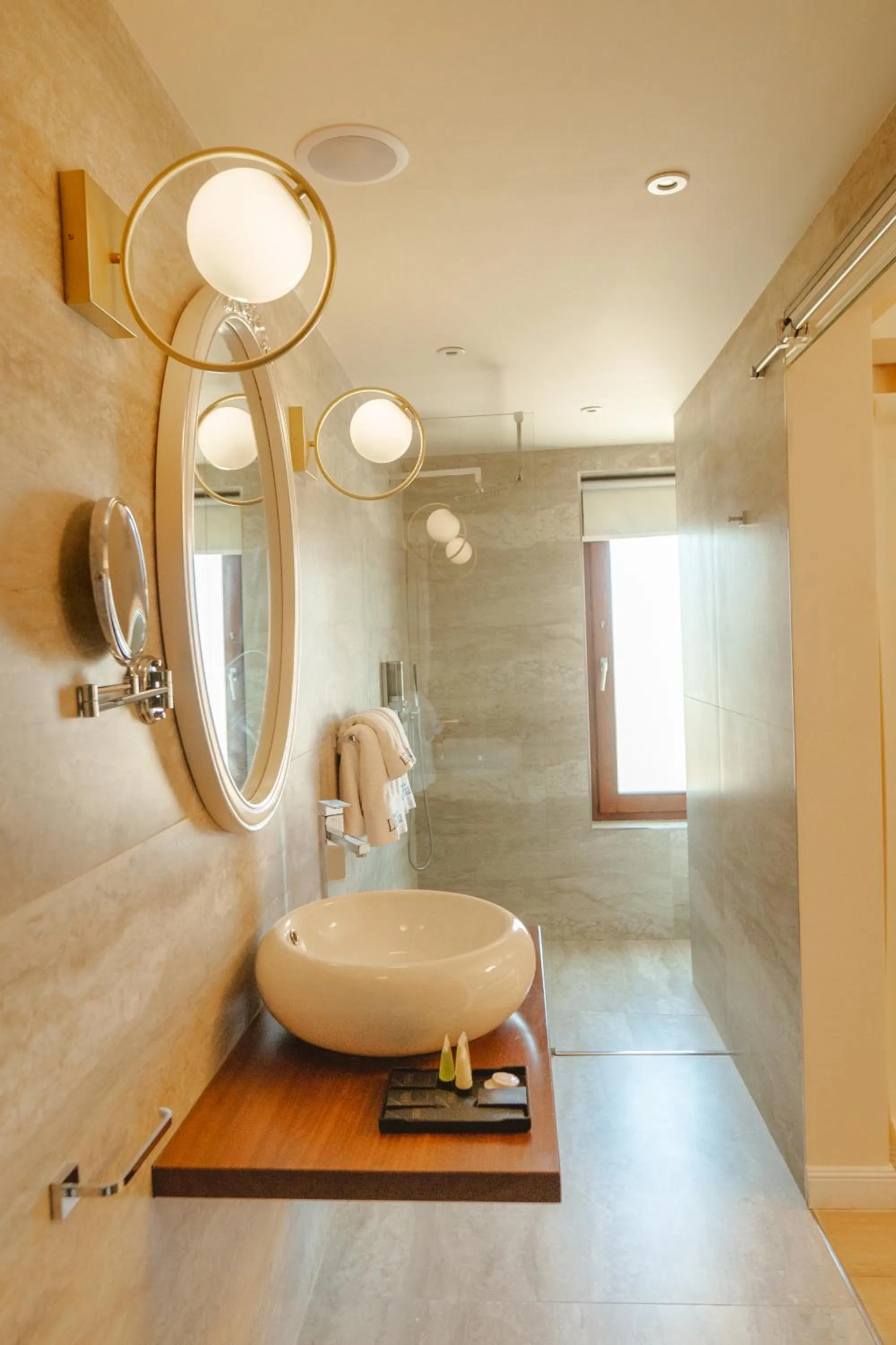 Shower in Santa Lucia Boutique Hotel