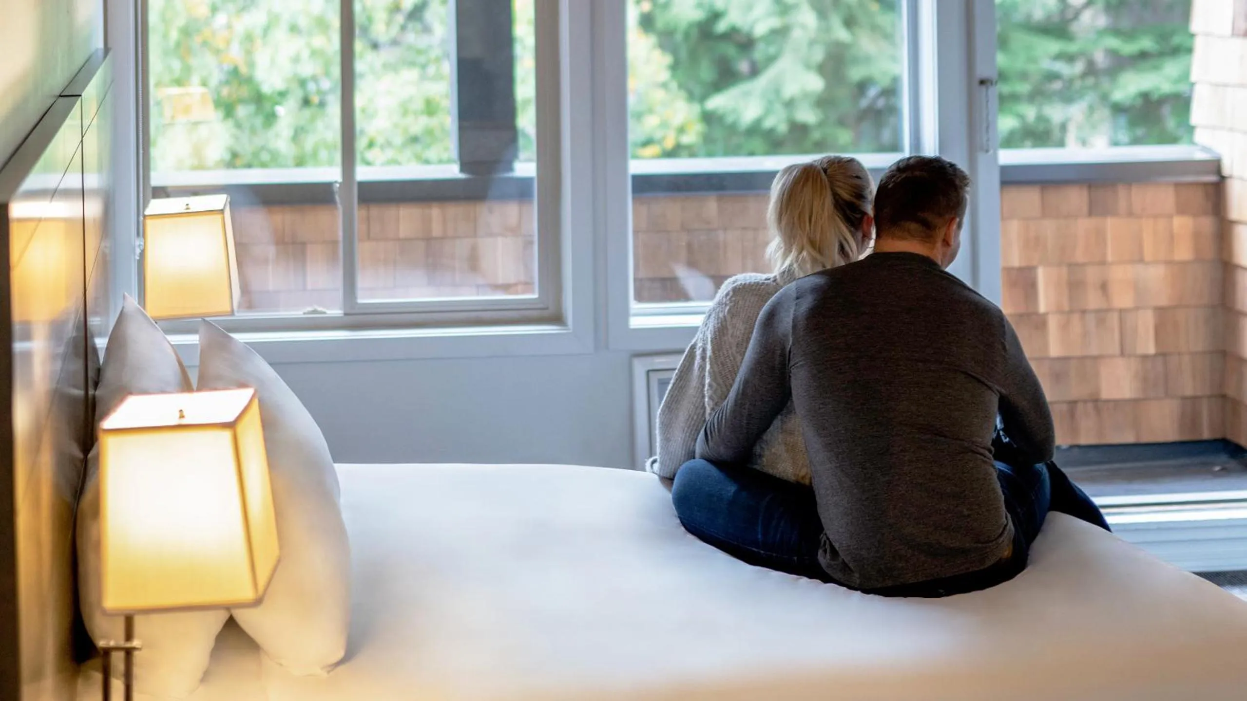 Bed in Executive Inn Whistler