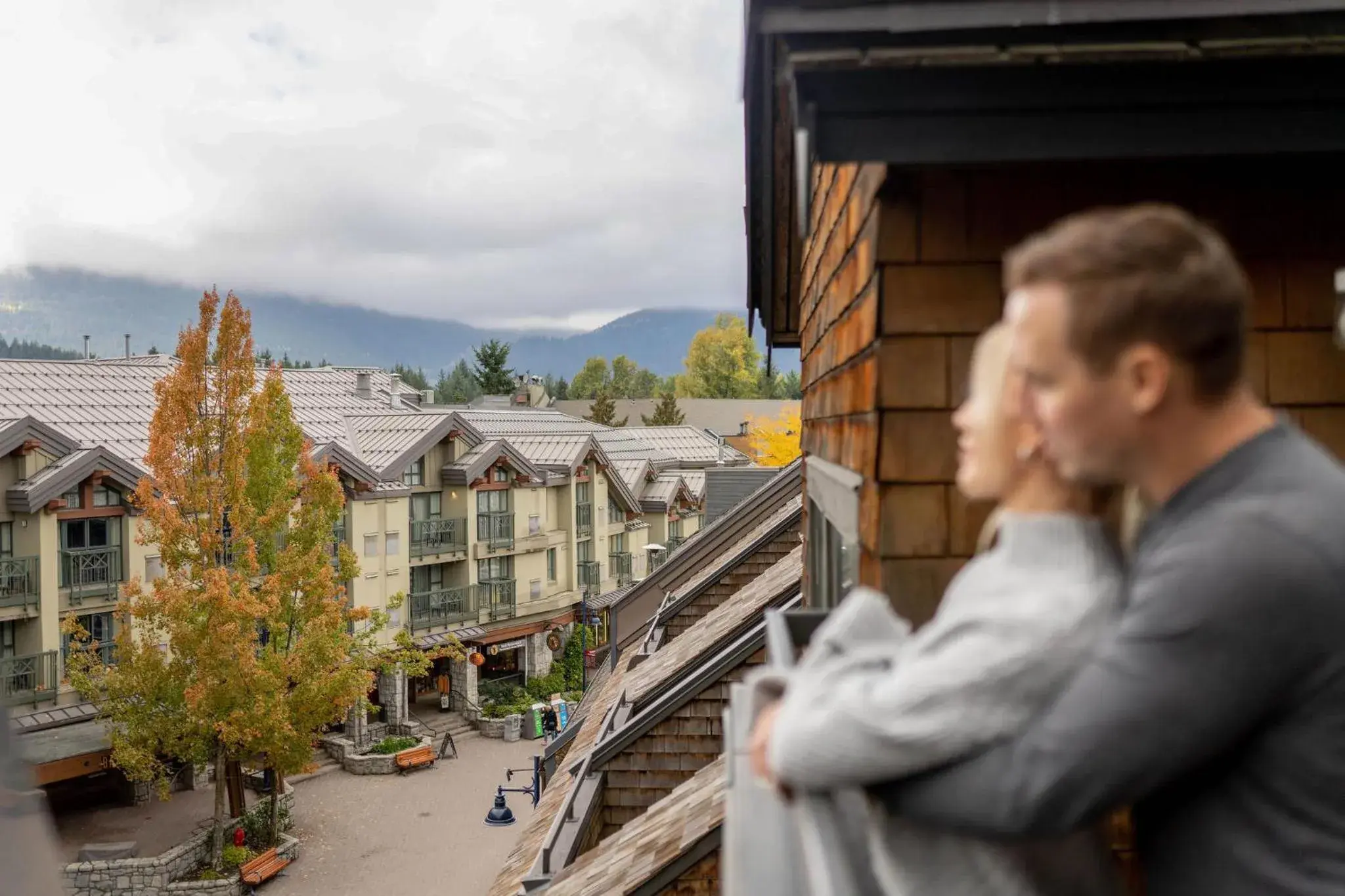 Balcony/Terrace in Executive Inn Whistler Balcony/Terrace in Executive Inn Whistler