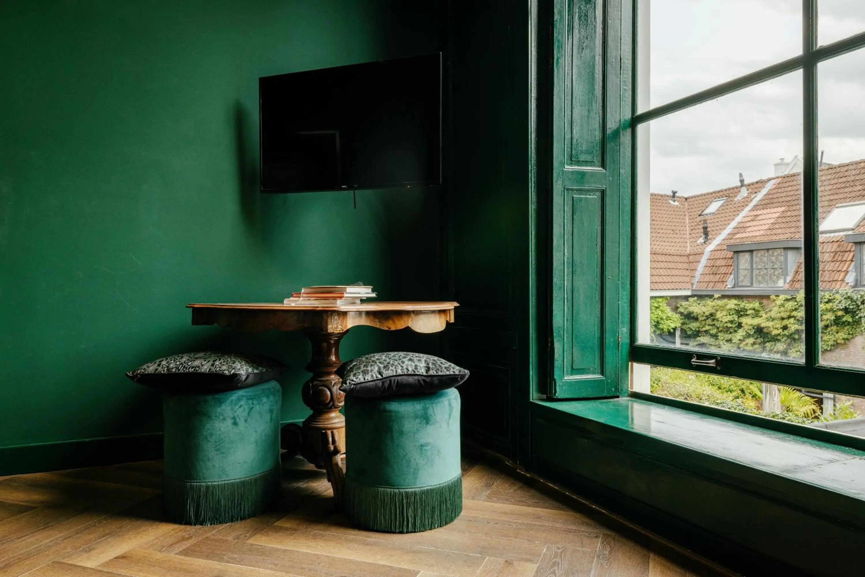Seating area in MAF Haarlem Boutique Hotel