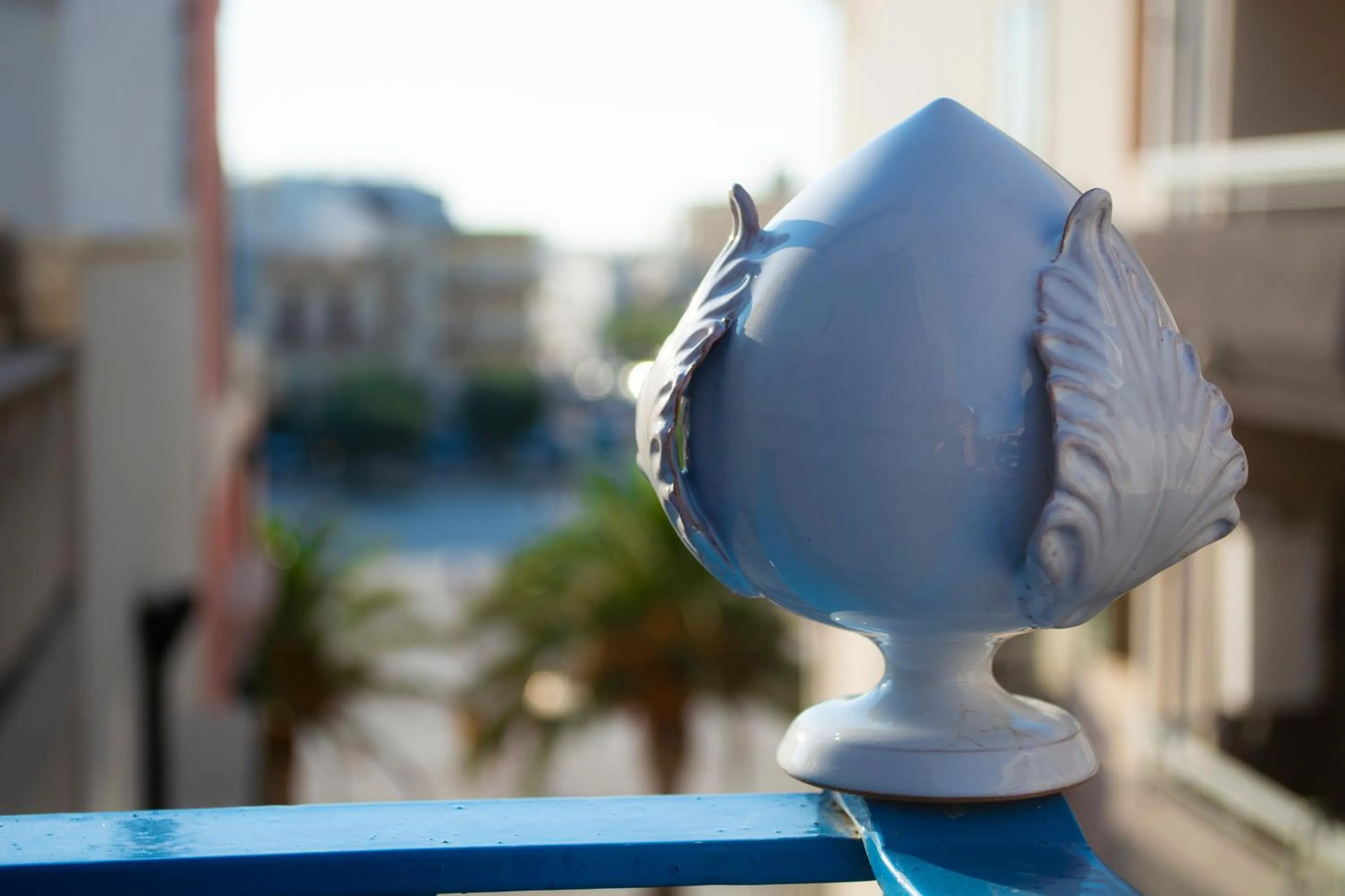 Decorative detail in Pietracielo B&B