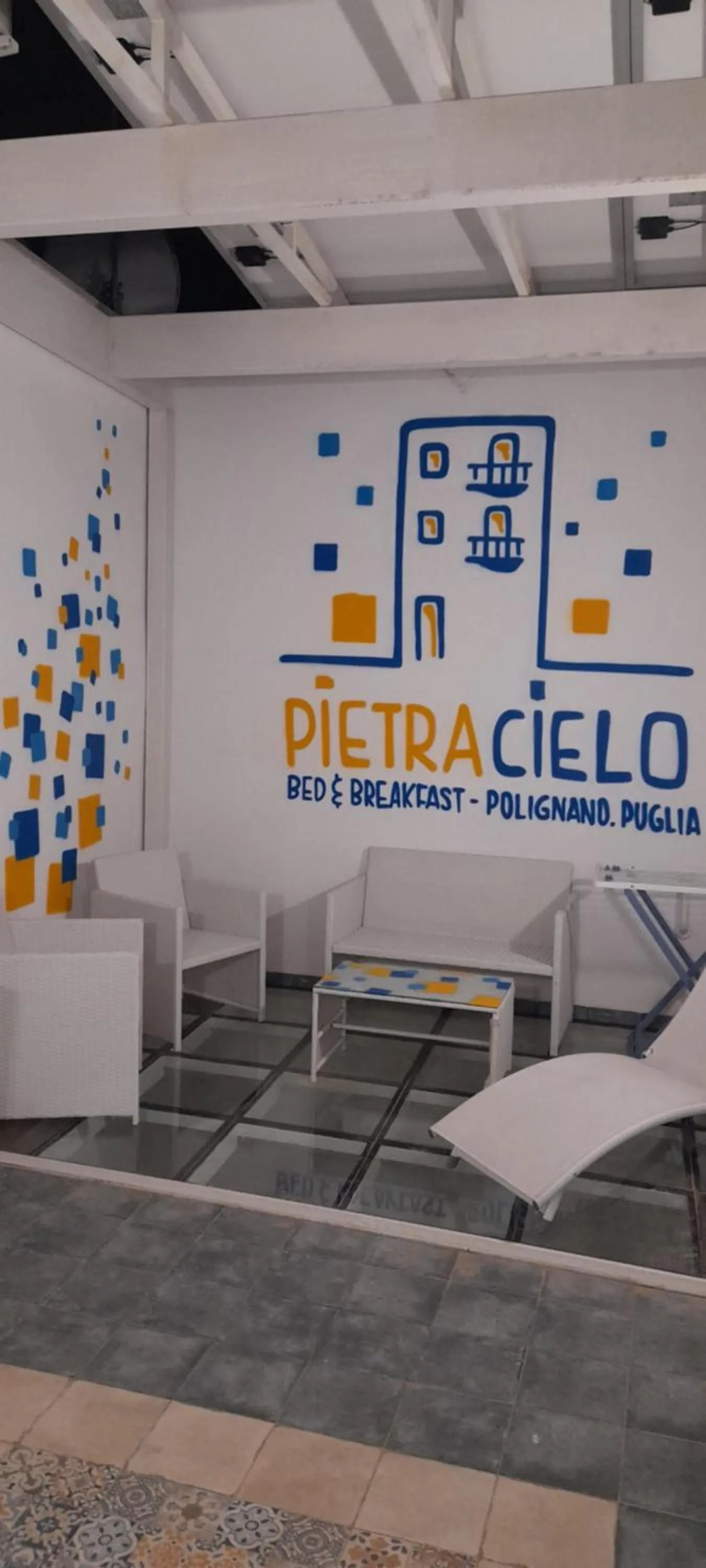 Balcony/Terrace in Pietracielo B&B