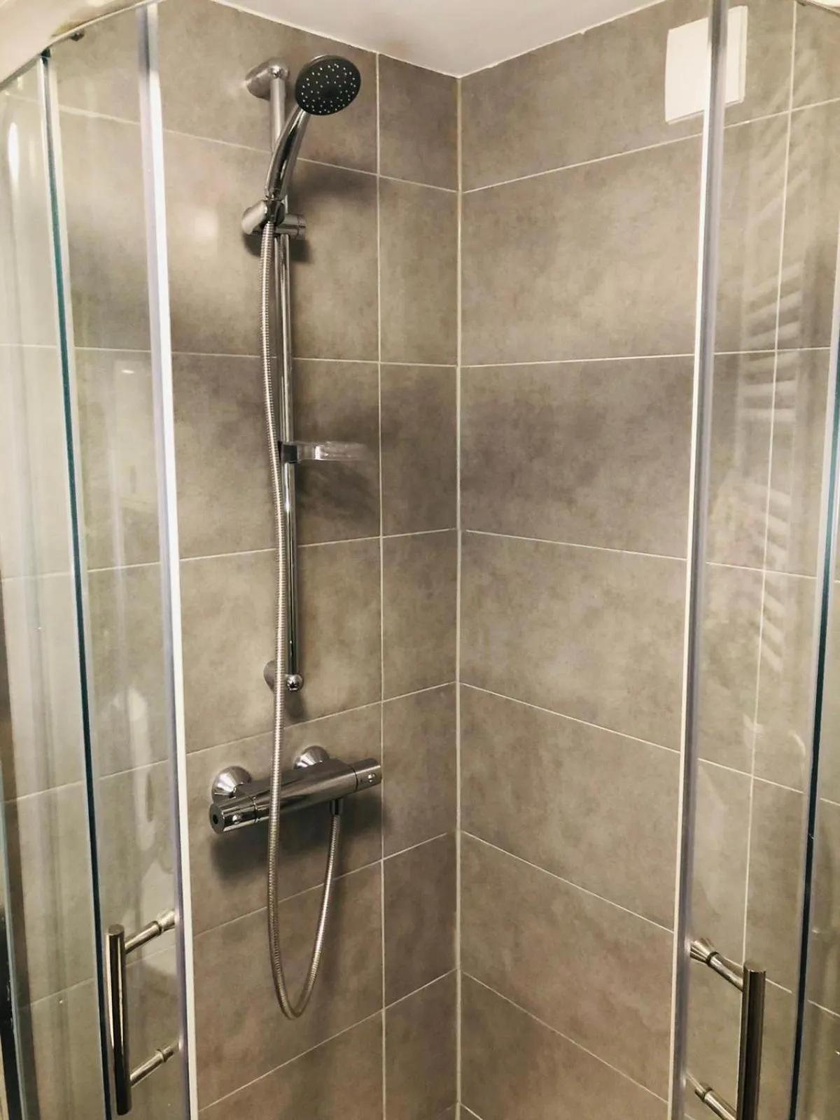 Shower in Room Mate Hostel Amsterdam Zaandam