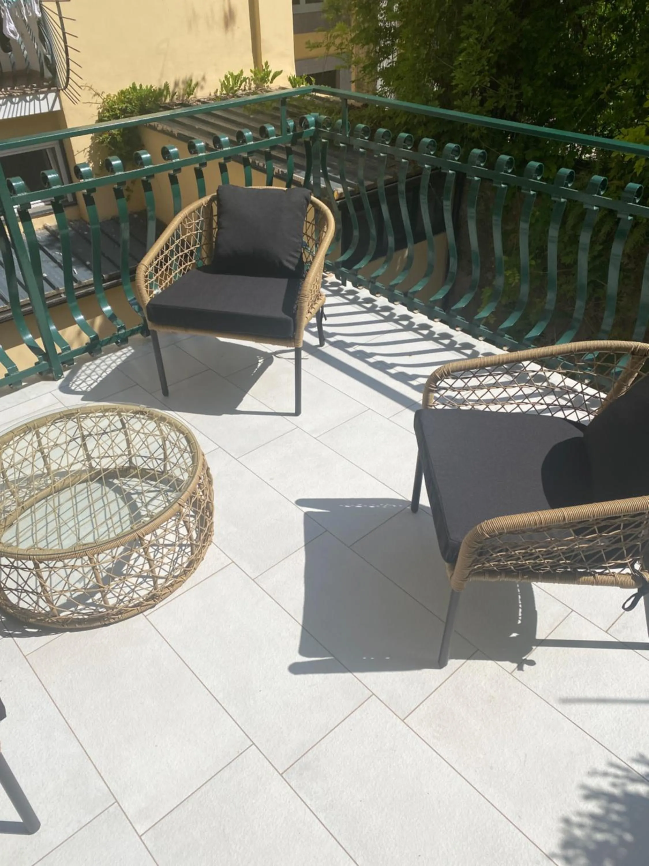 Patio in Downtown Napoli b&b - e si nun canto moro