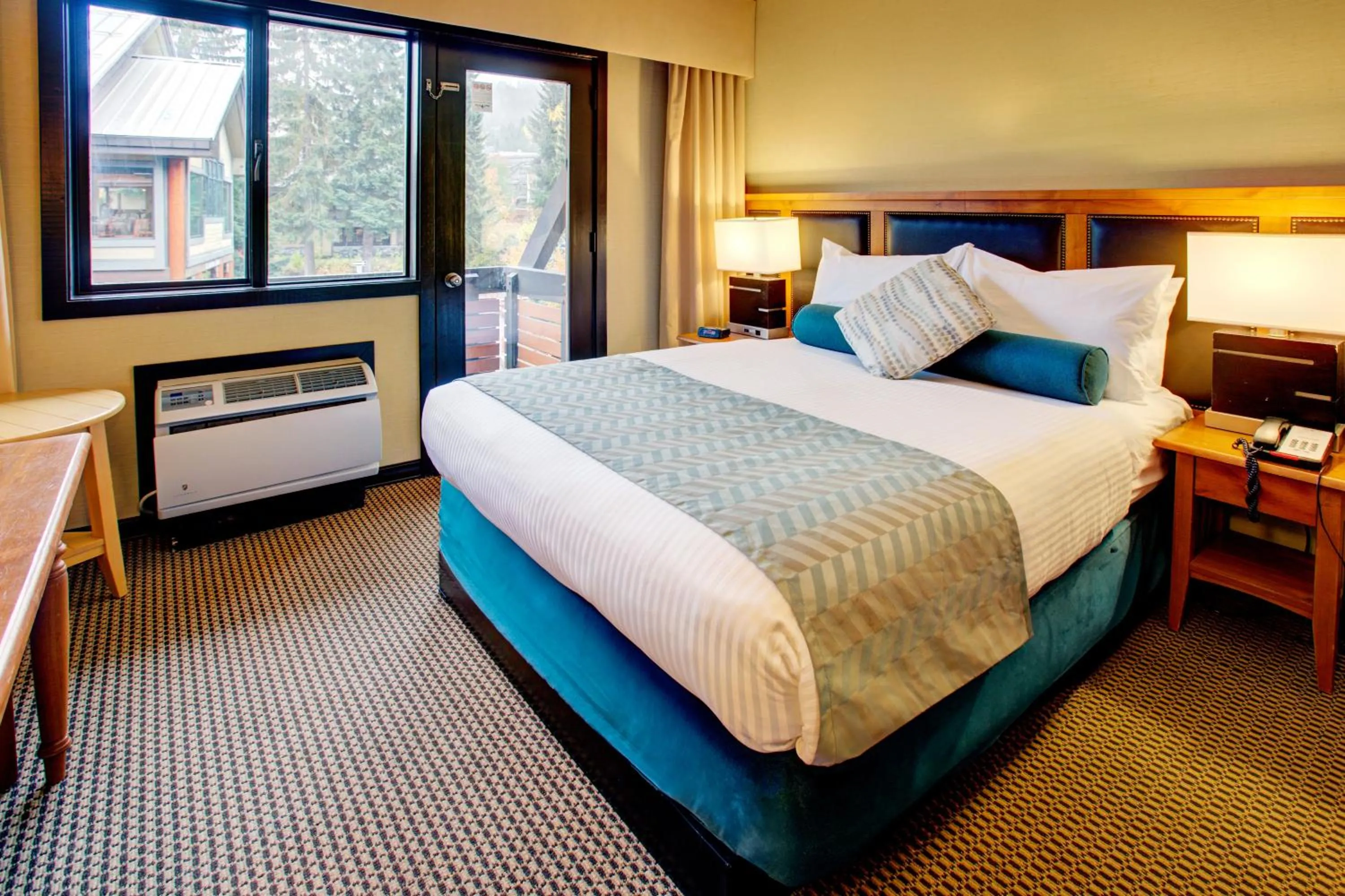 Bed in Blackcomb Lodge