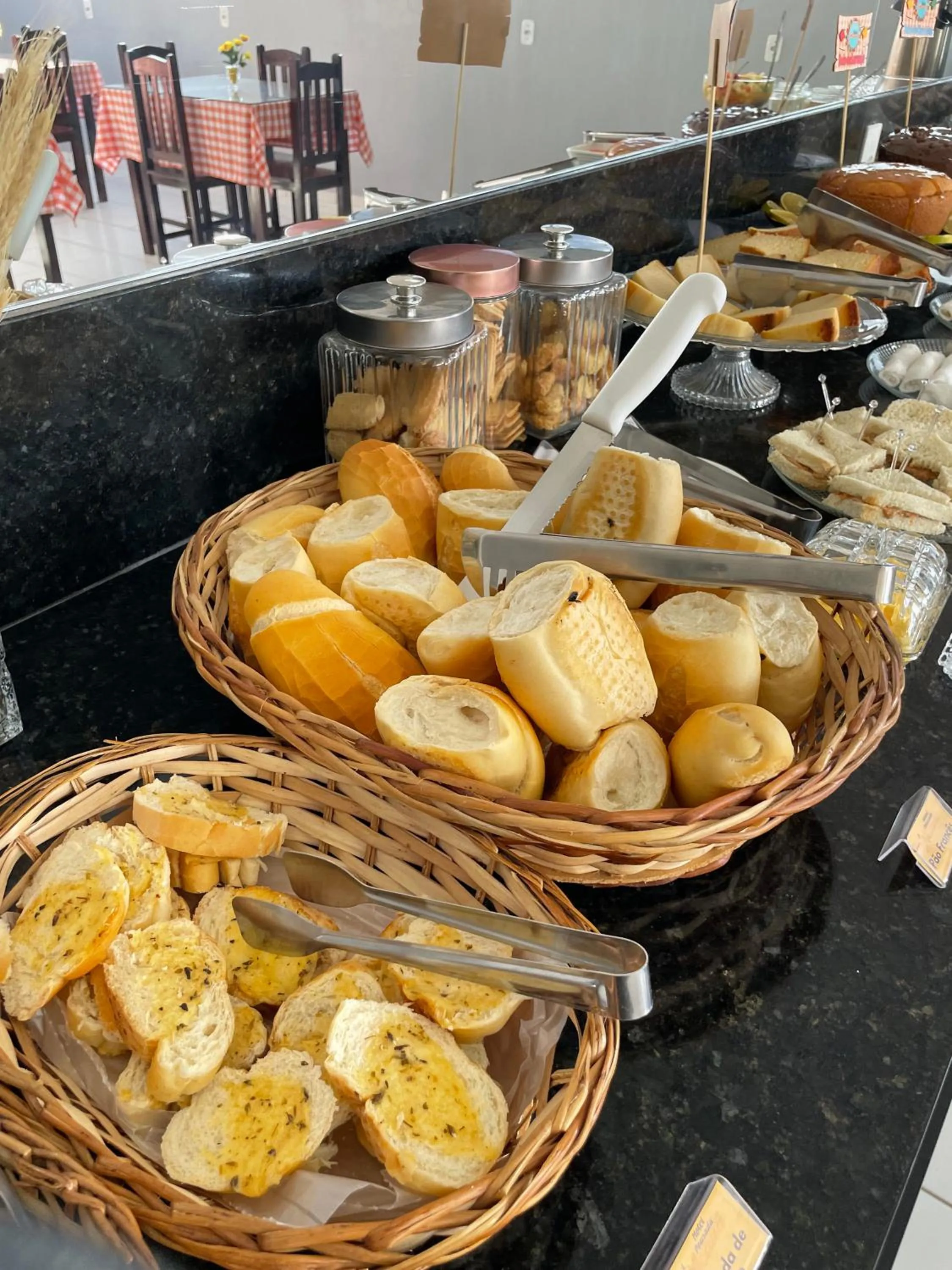 Restaurant/places to eat in Hotel Pousada Acauã Acesso através de escadas