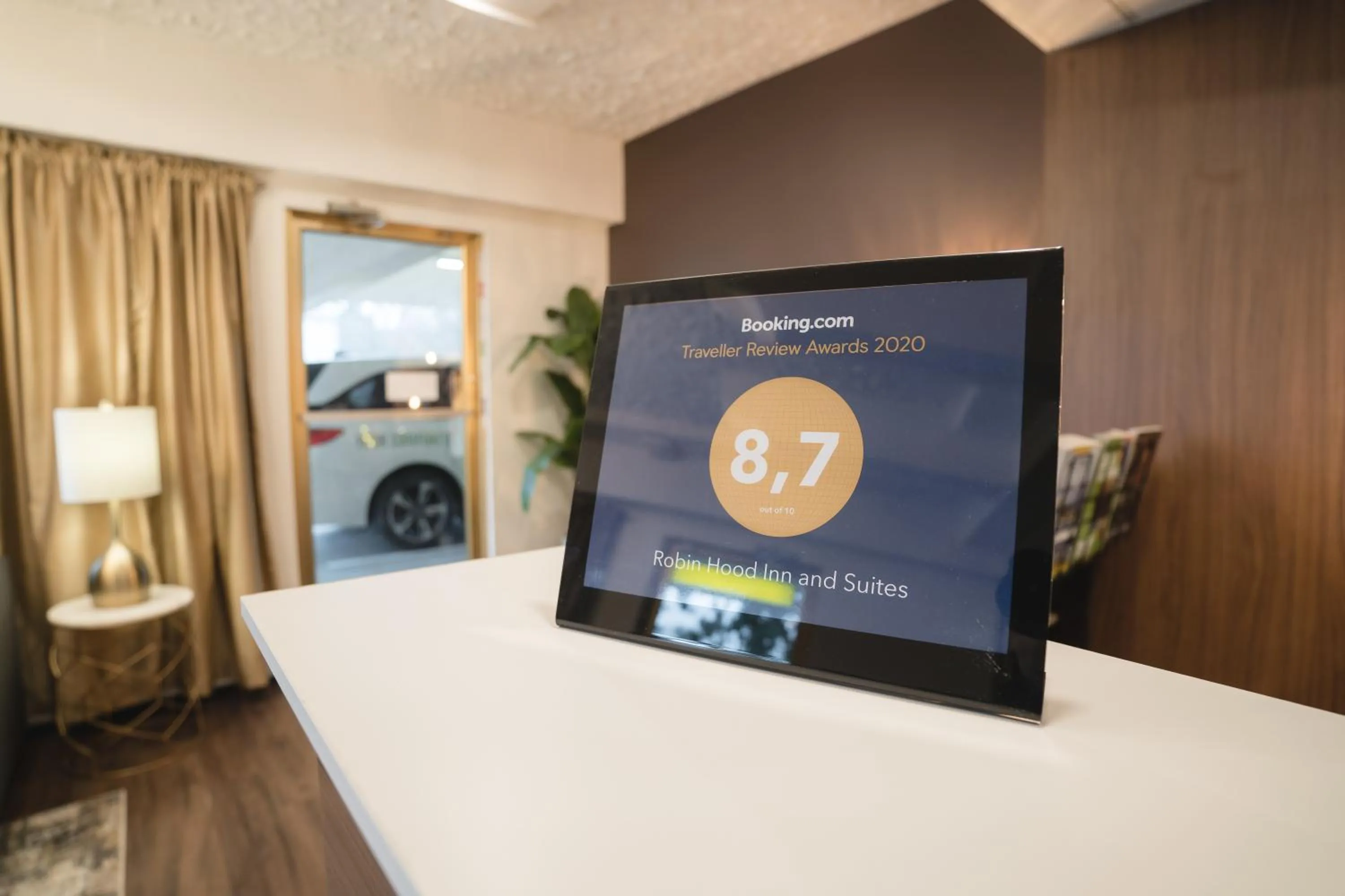 Certificate/Award in Robin Hood Inn and Suites