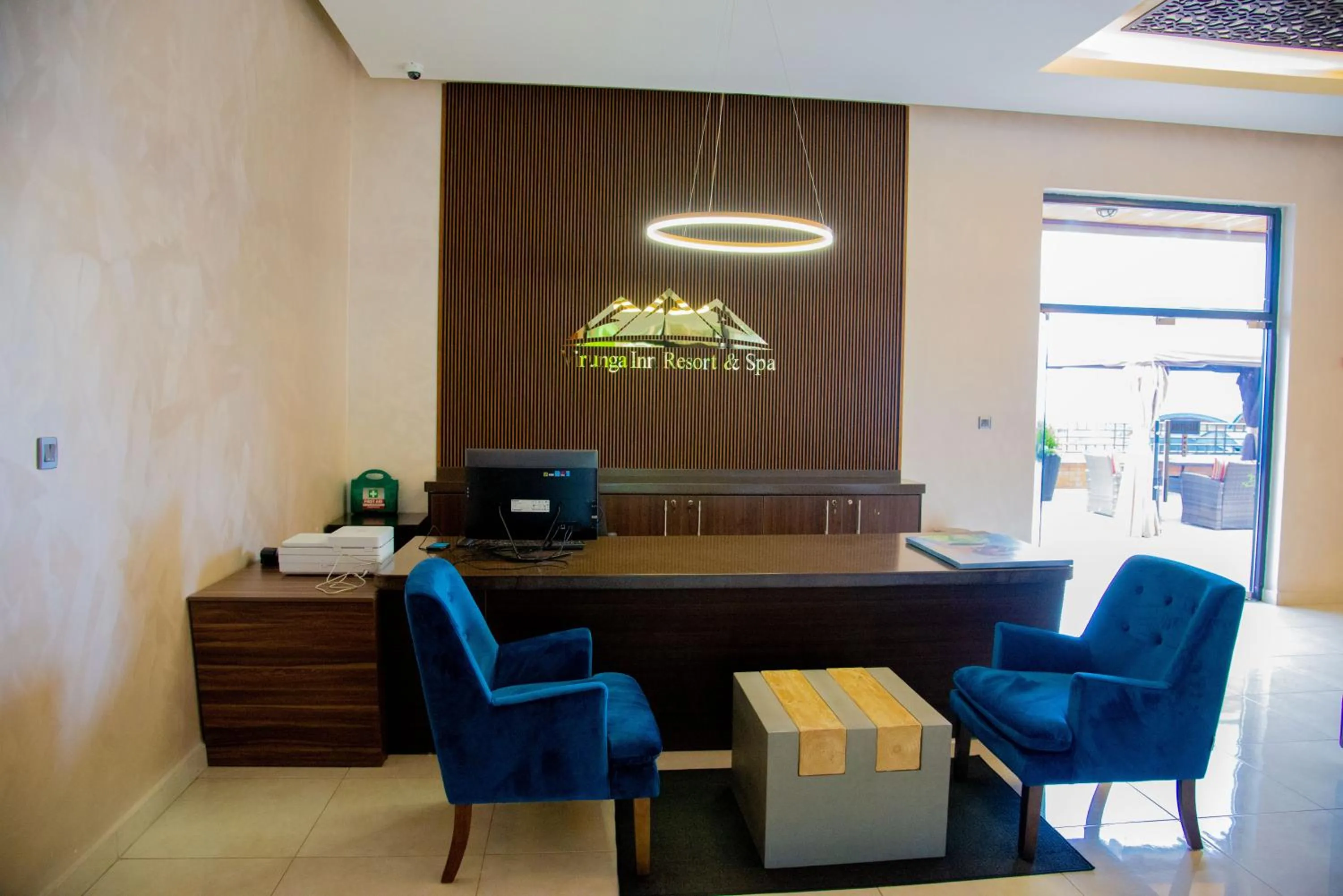 Lobby or reception in Virunga Inn Resort & Spa
