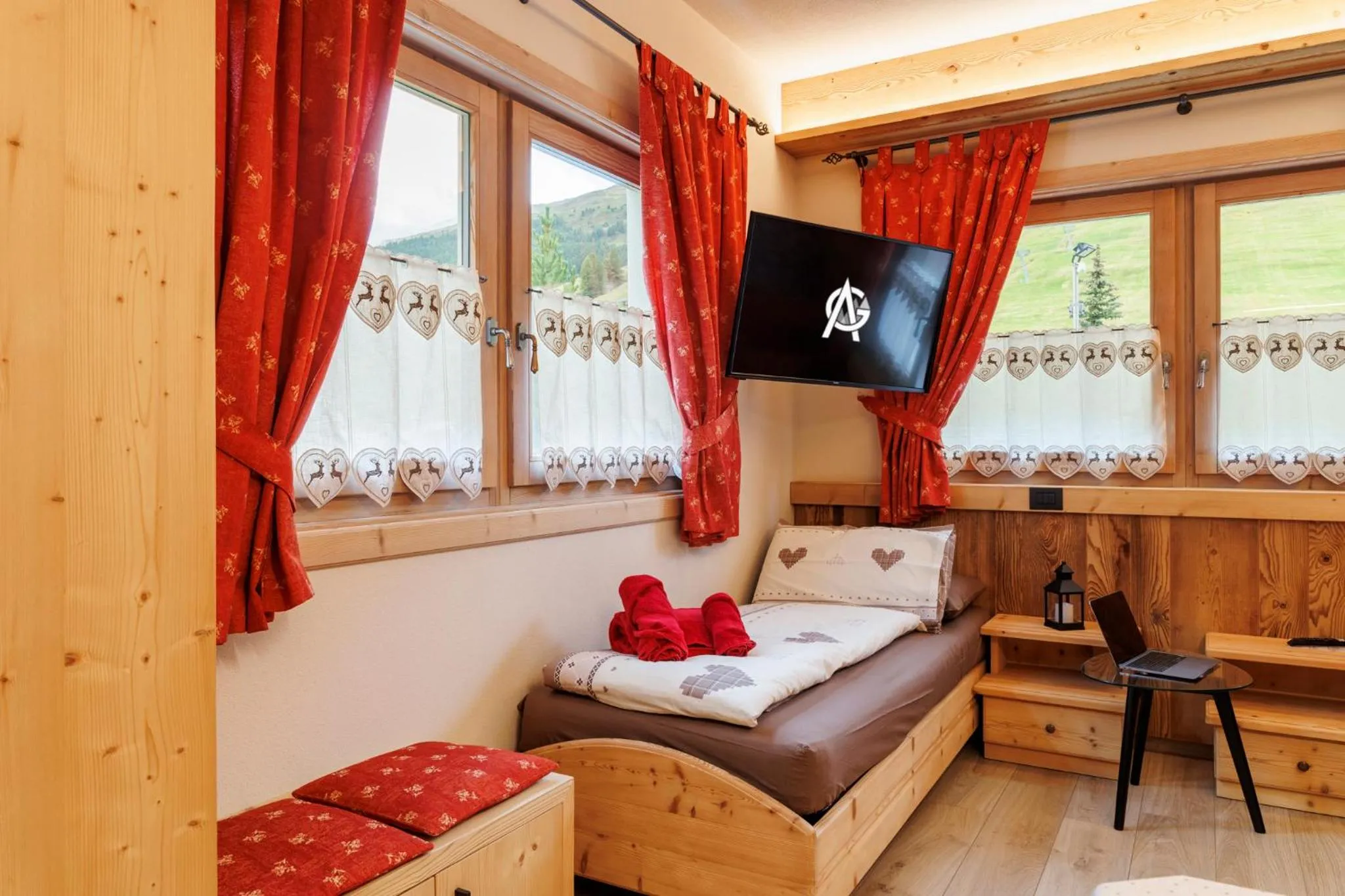 Bed in AG Apartments Livigno centro