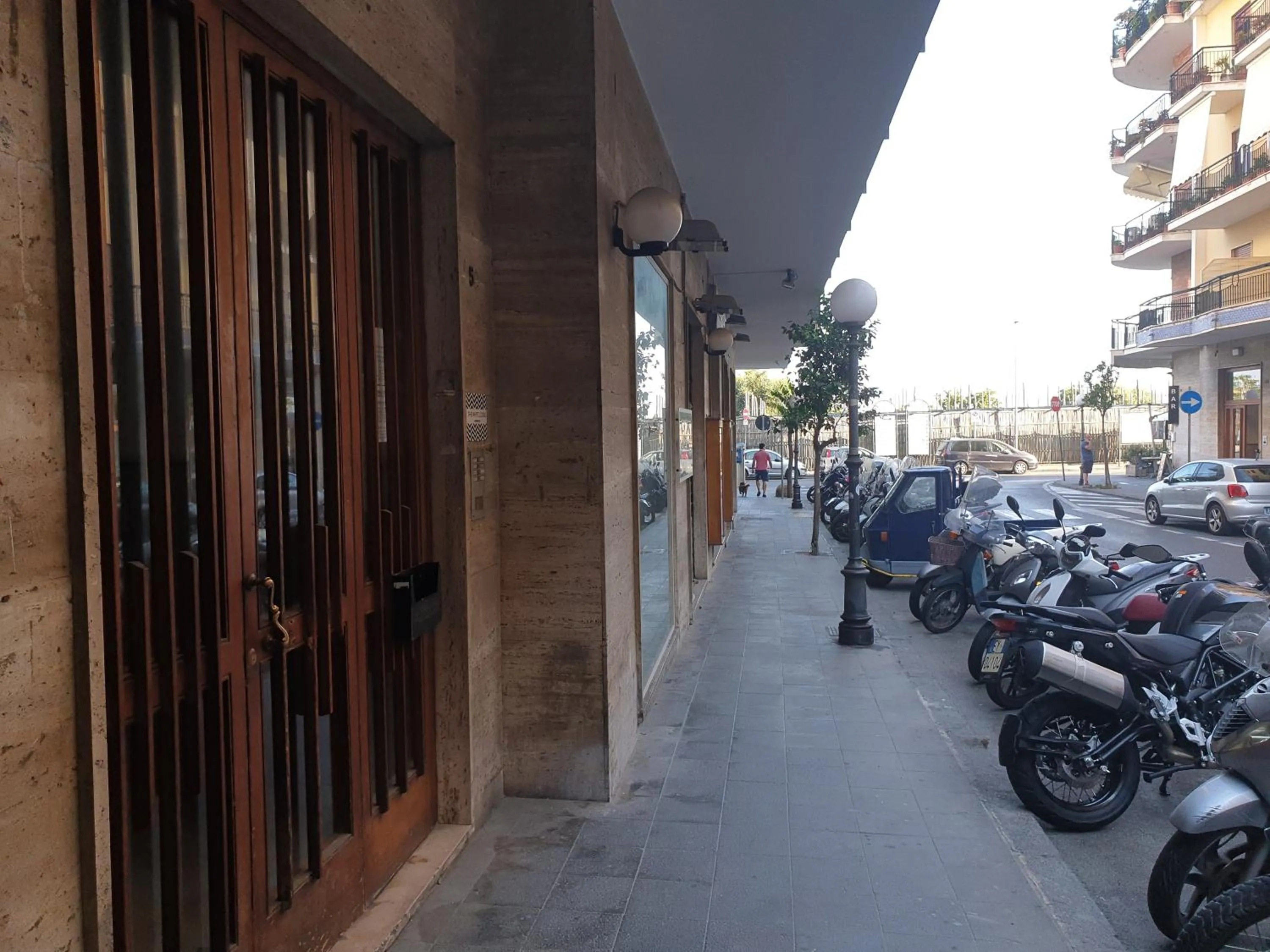 Facade/entrance in The White Lodge