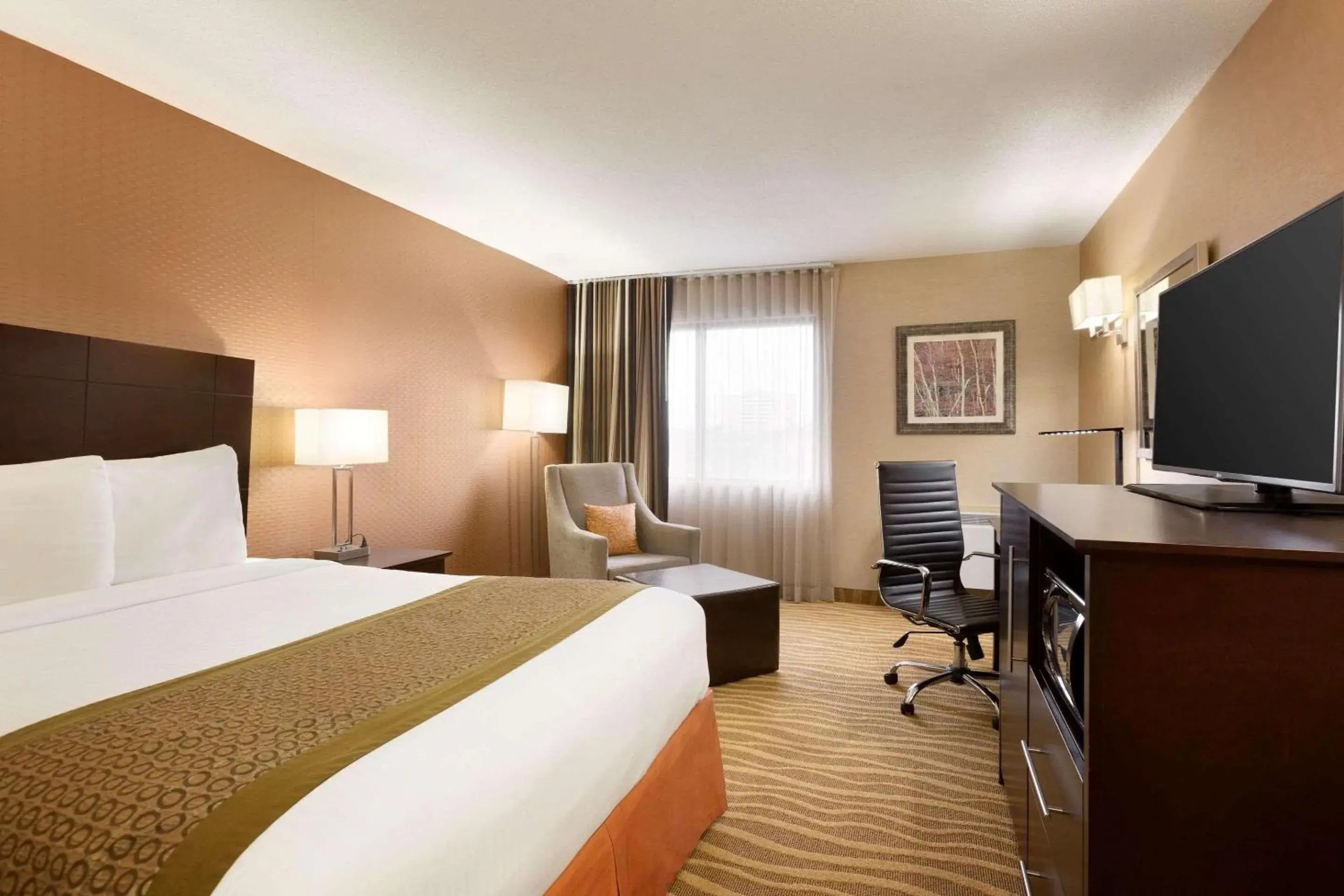 Bedroom, Bed in Park Inn by Radisson Toronto-Markham Bedroom, Bed in Park Inn by Radisson Toronto-Markham