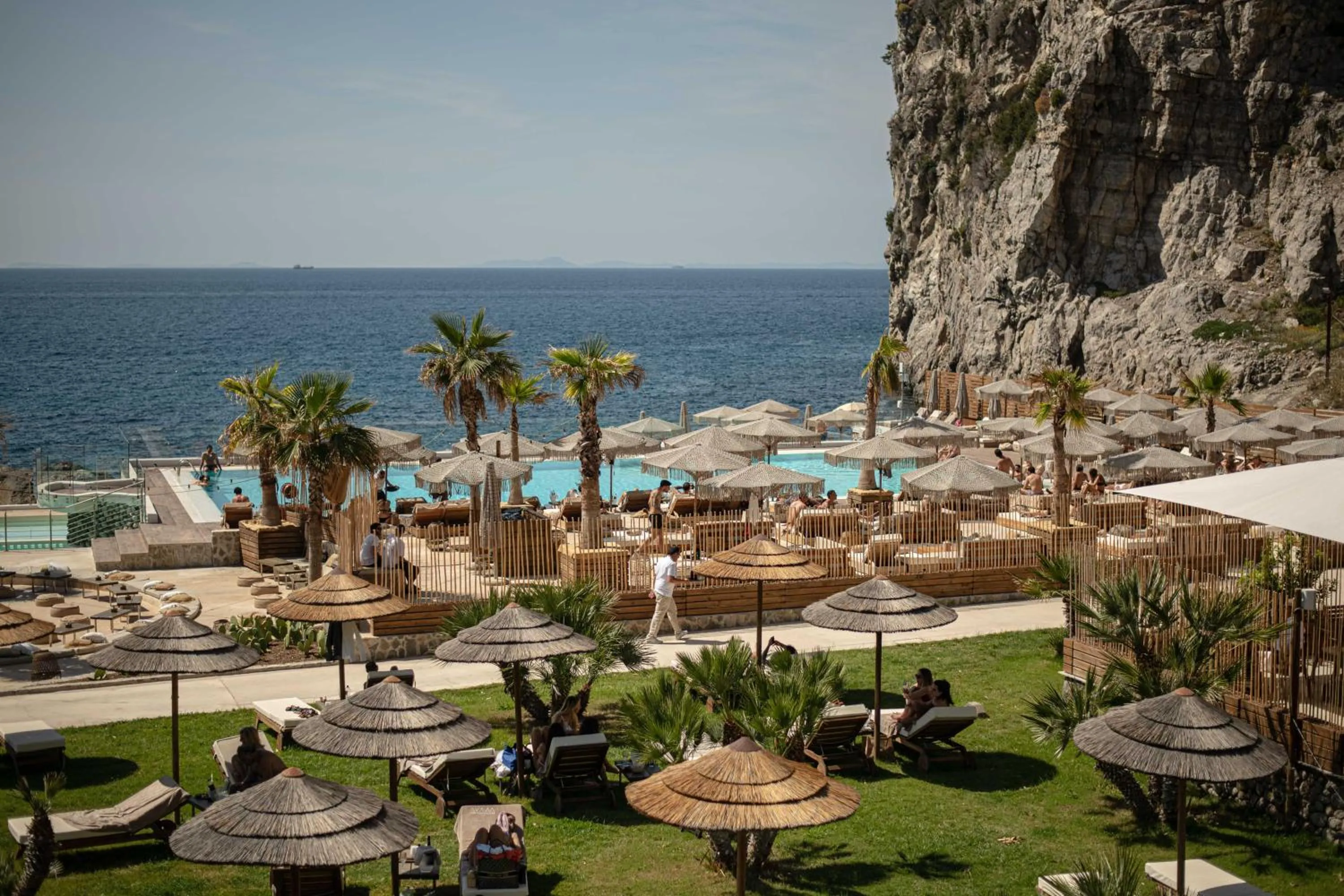 Natural landscape in Maya Beach Resort