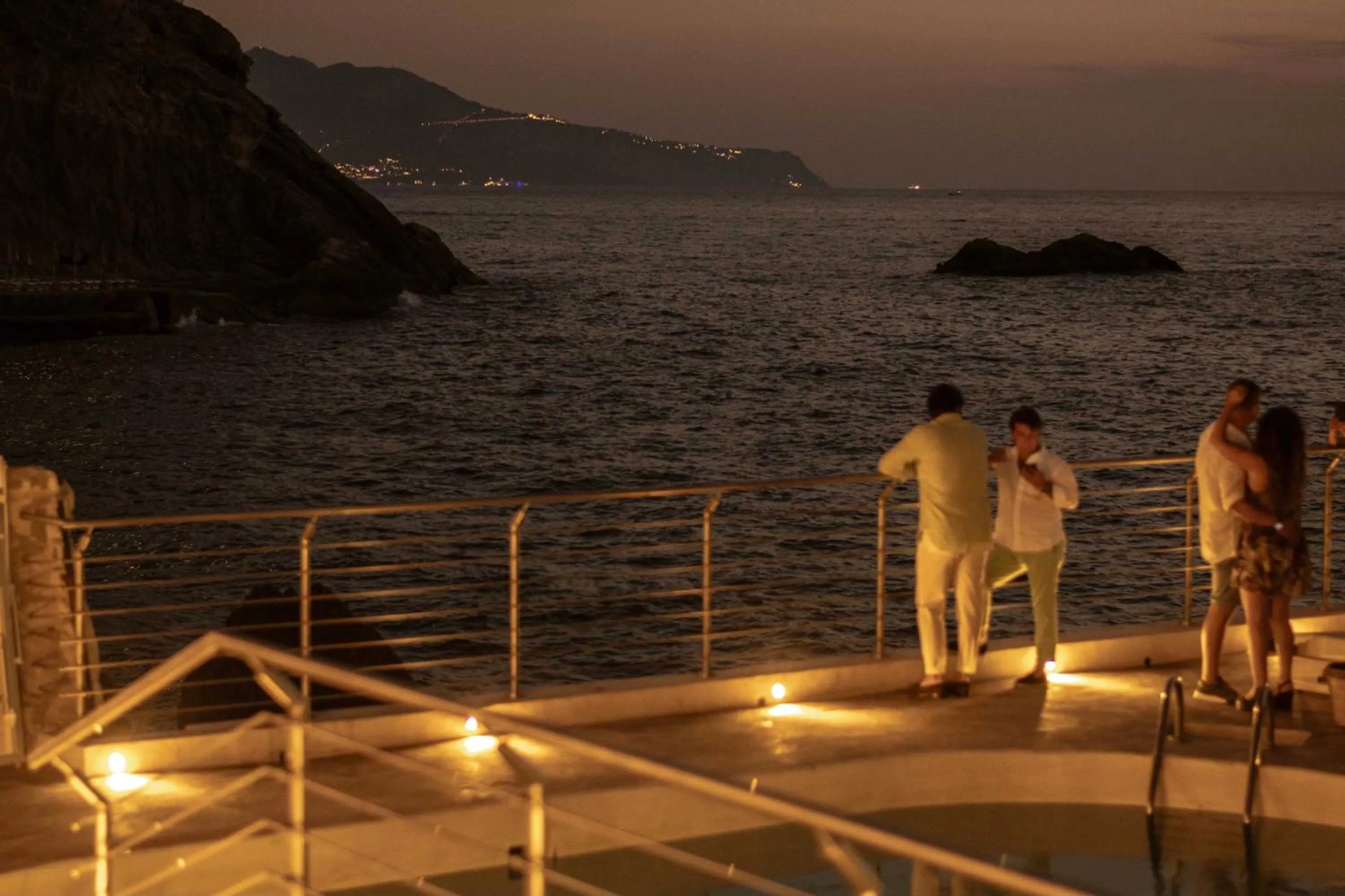 People in Maya Beach Resort