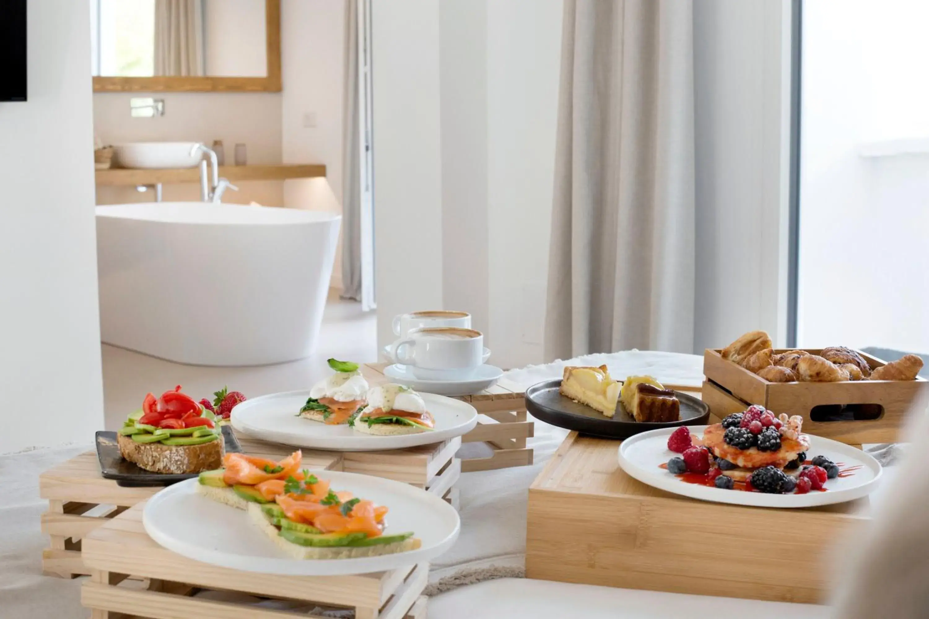 Continental breakfast in Maya Beach Resort Continental breakfast in Maya Beach Resort