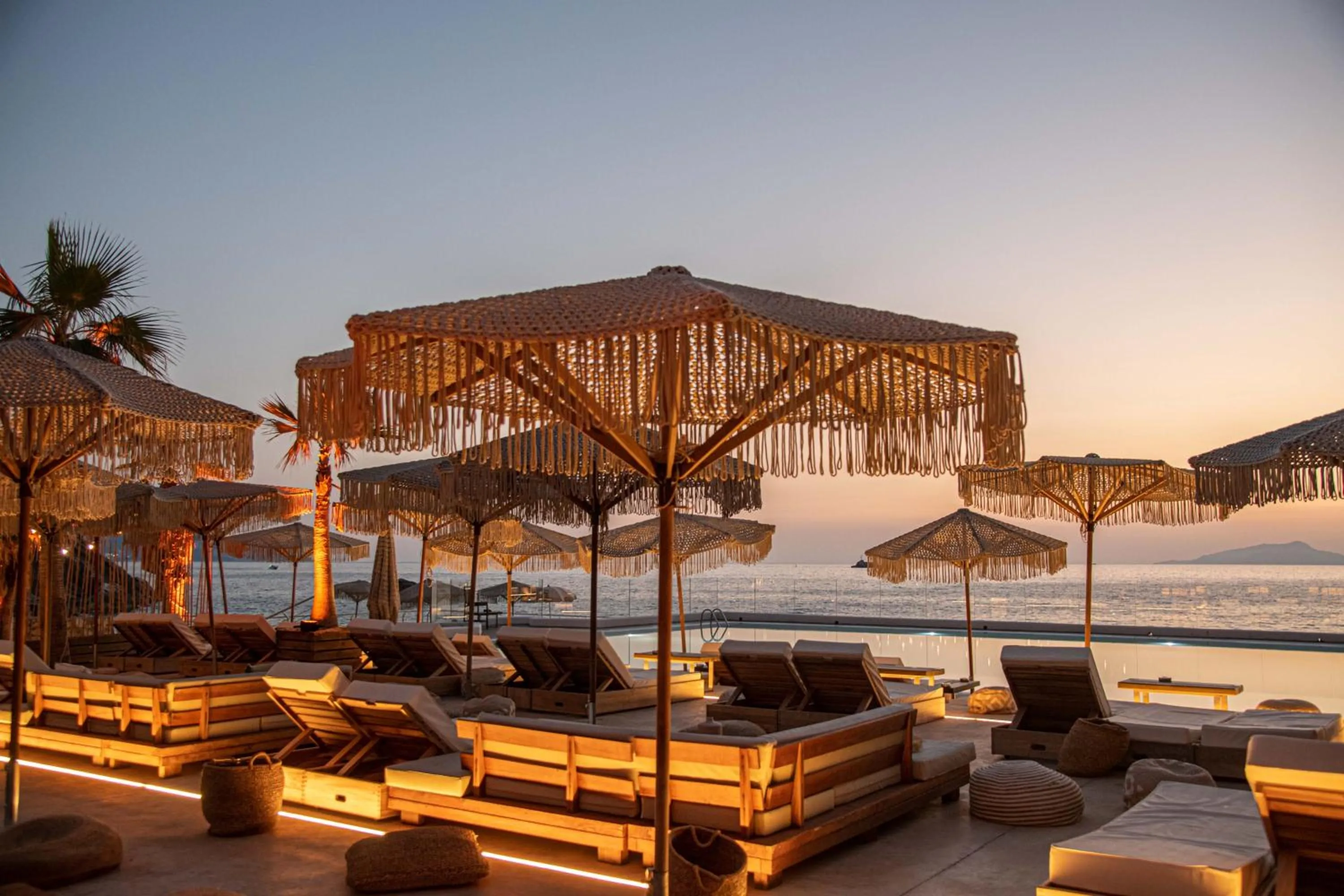 sunbed in Maya Beach Resort