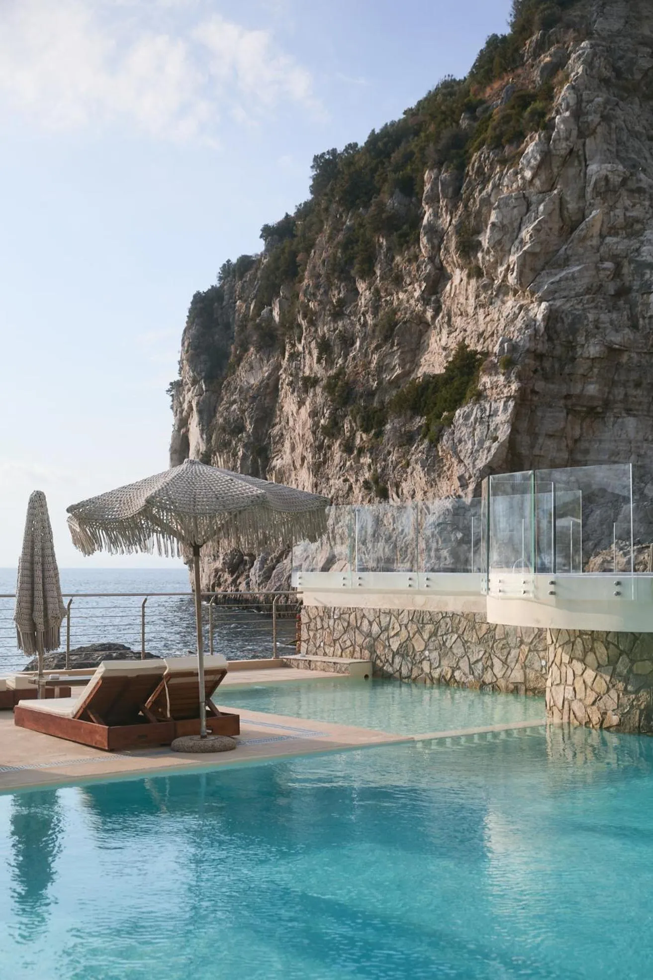 Pool view in Maya Beach Resort