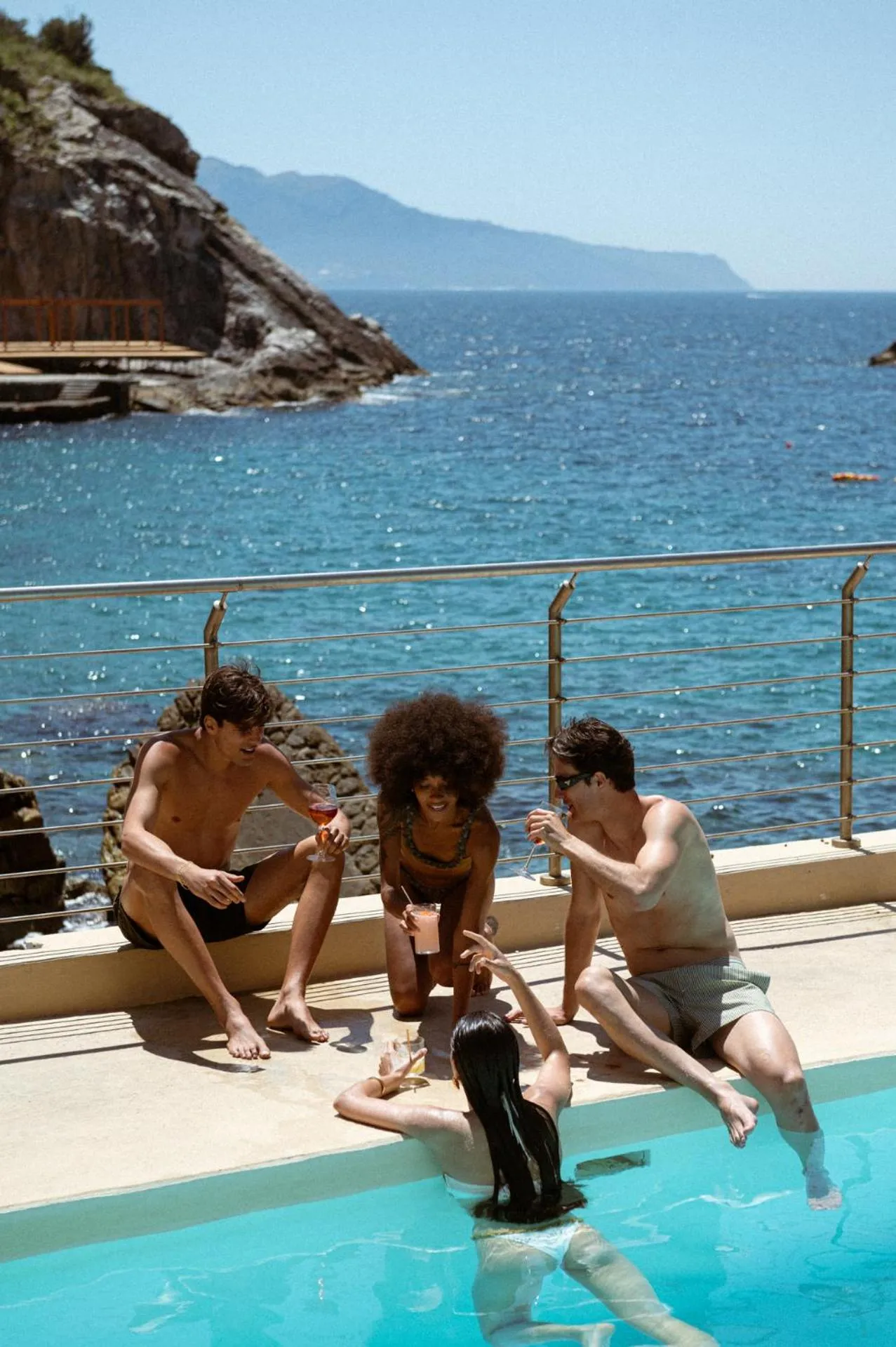 Pool view in Maya Beach Resort