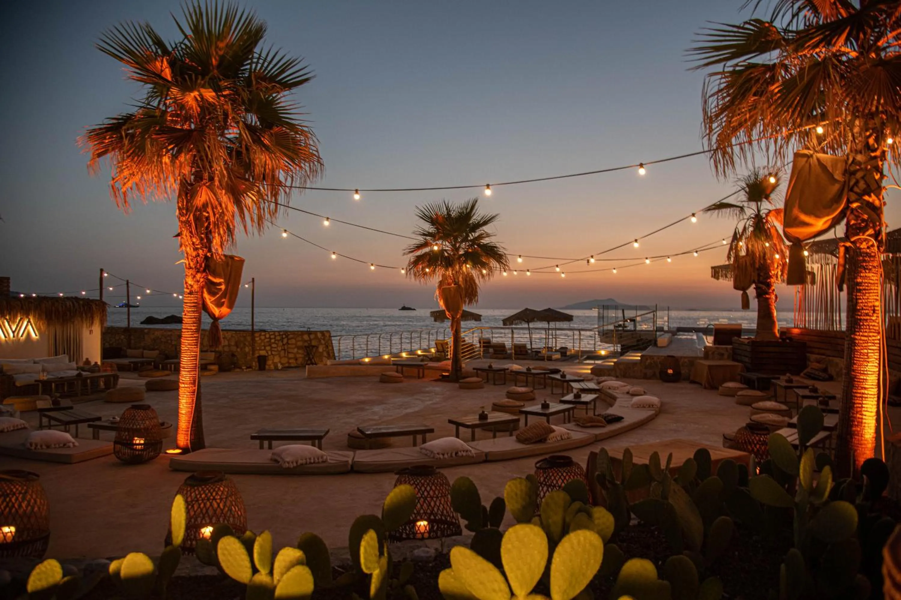 Natural landscape in Maya Beach Resort