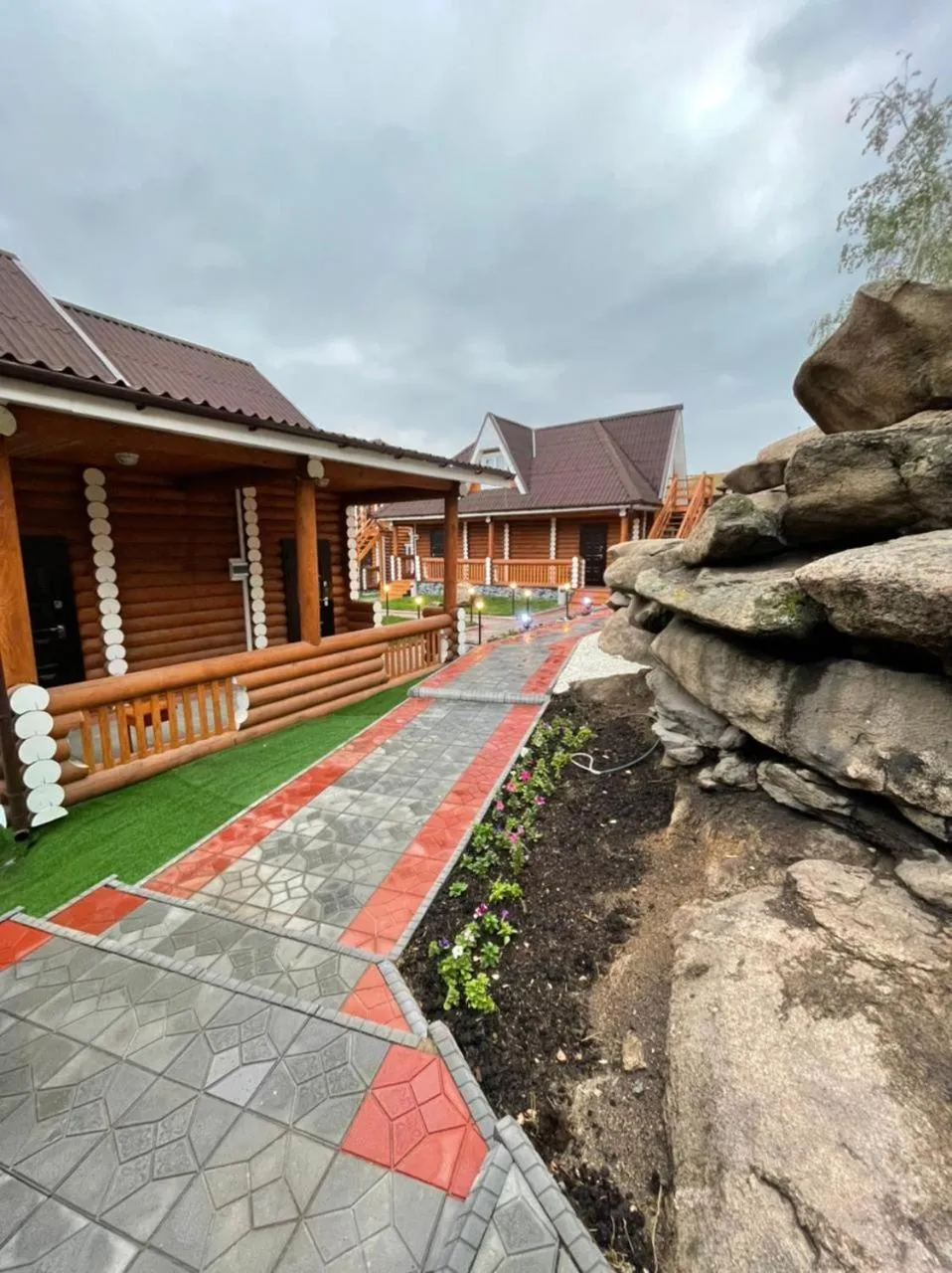 Property building in Eco hotel & restaurant "SKALA"