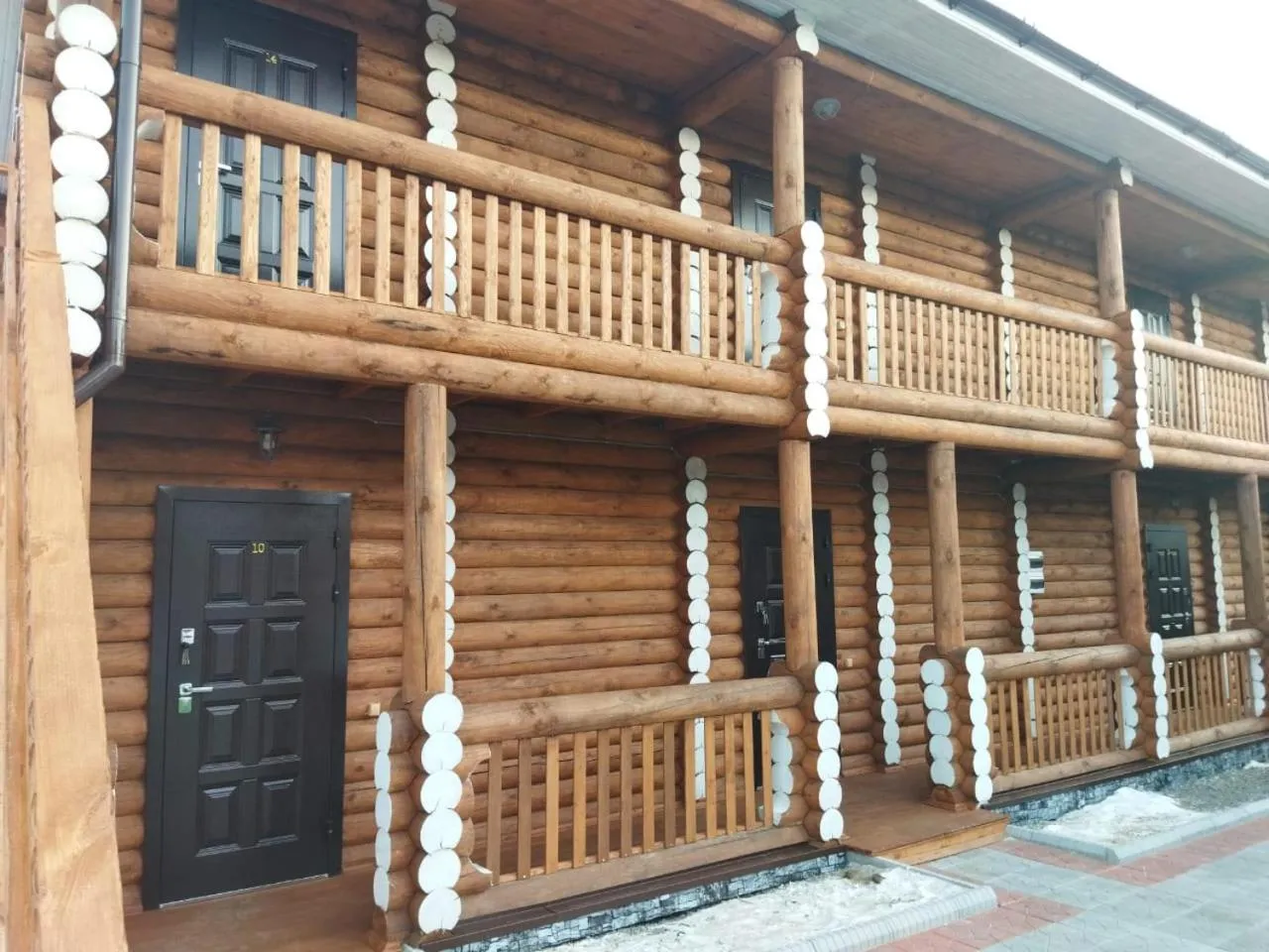 Property building in Eco hotel & restaurant "SKALA"