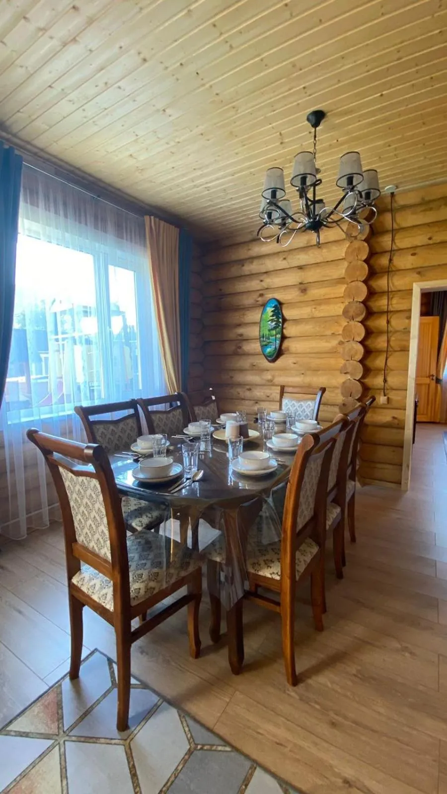 Dining area in Eco hotel & restaurant "SKALA"