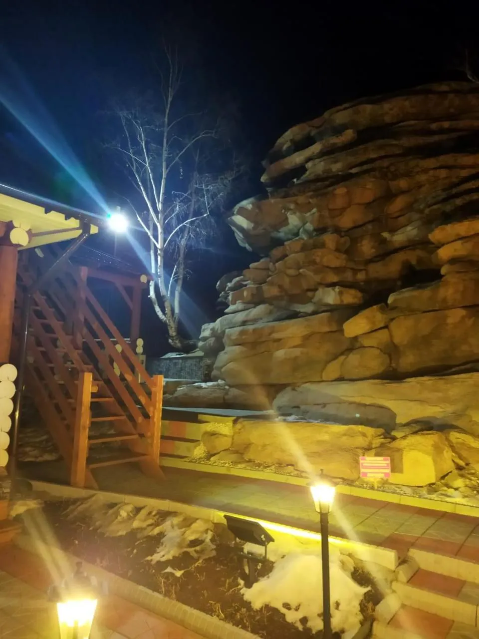 Natural landscape in Eco hotel & restaurant "SKALA"