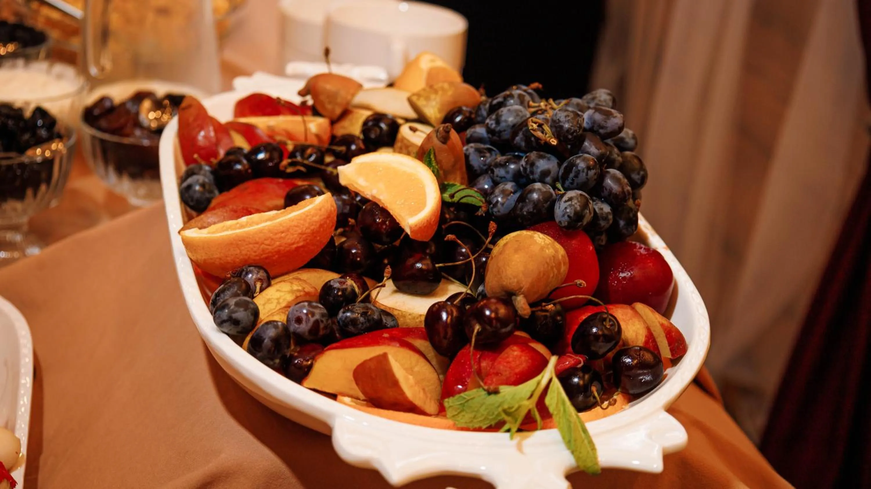 Buffet breakfast in Eco hotel & restaurant "SKALA"