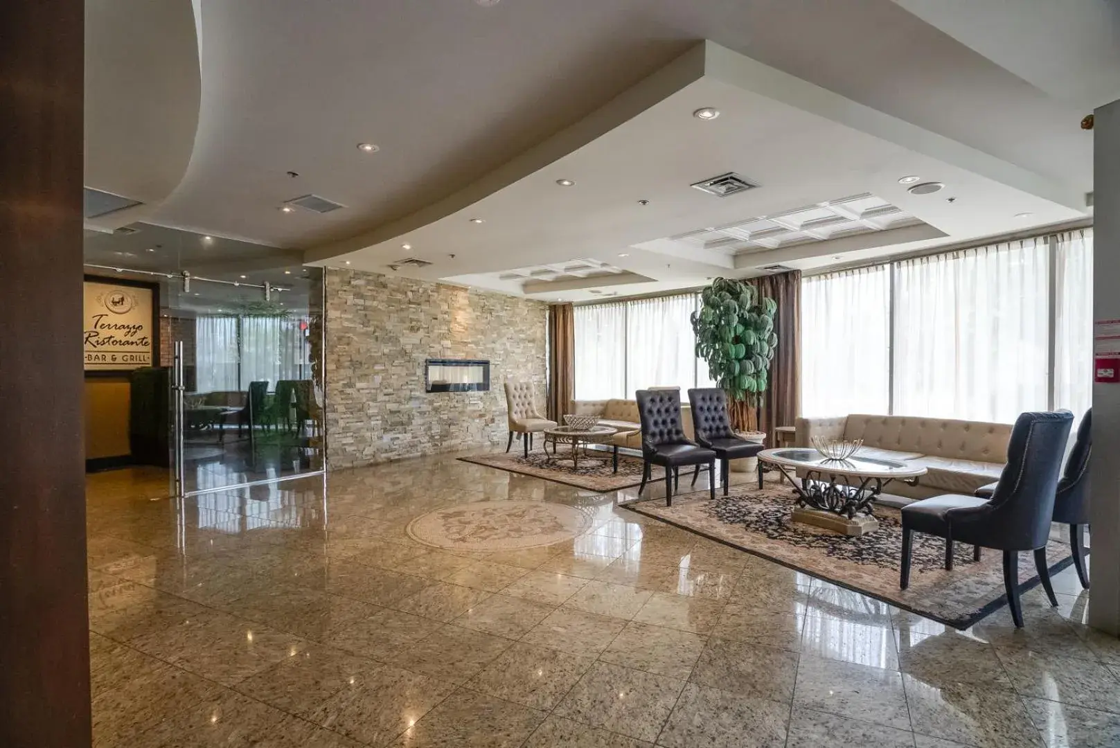 Lobby or reception in Monte Carlo Inn Airport Suites Lobby or reception in Monte Carlo Inn Airport Suites