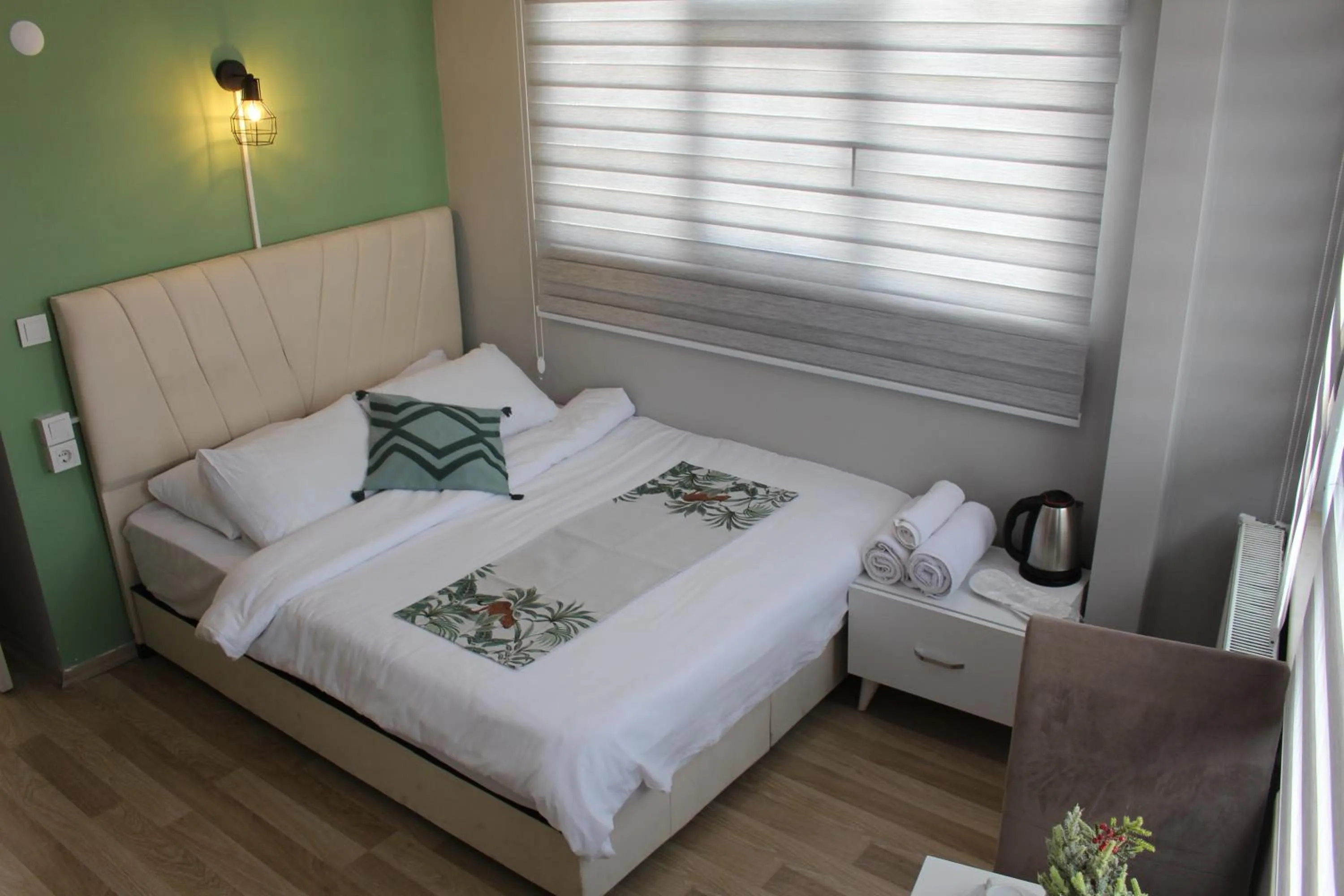 Bed in Taxim Starlight Hotel