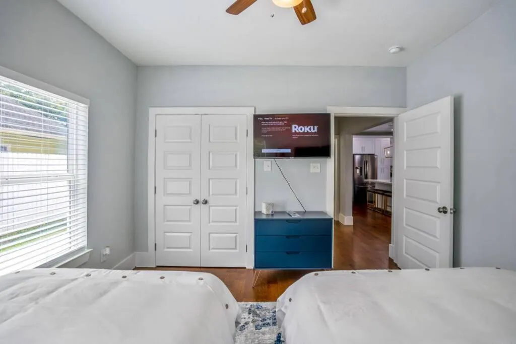 Bedroom, Bed in Intergalactic Abode at East Downtown
