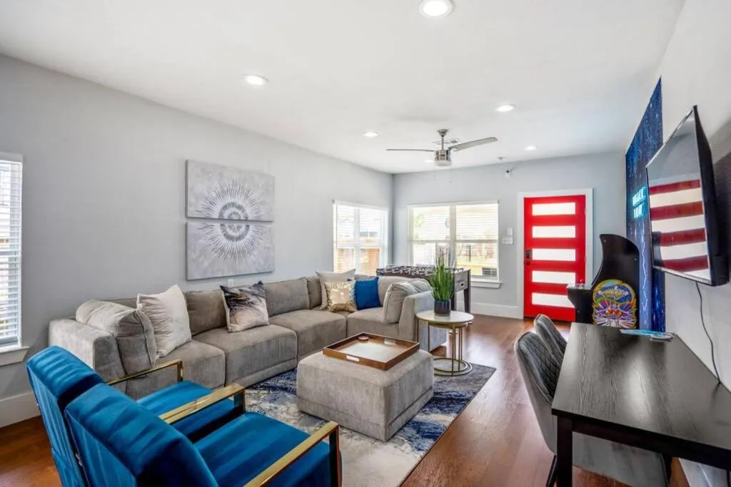 Living room in Intergalactic Abode at East Downtown