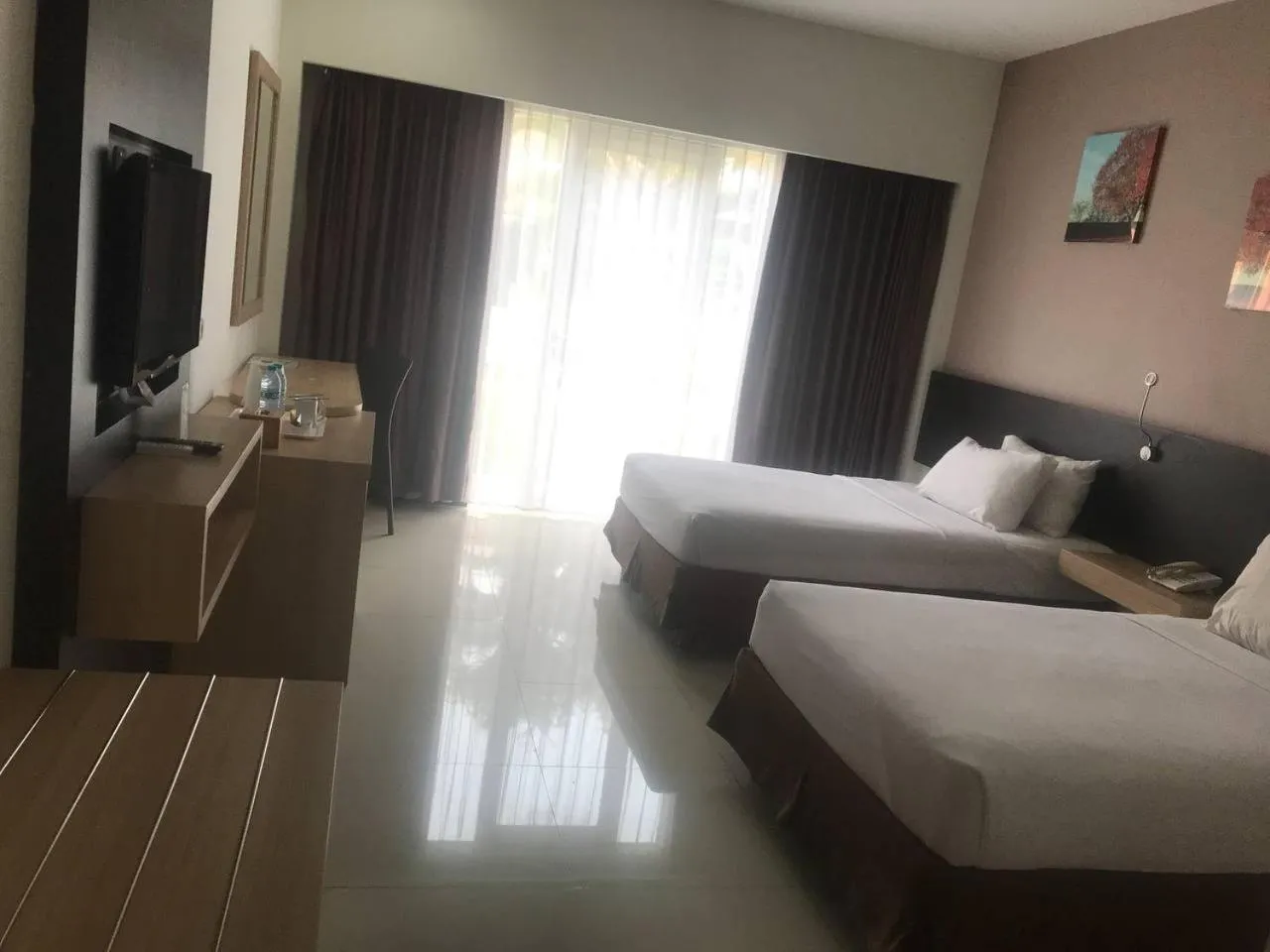 Bed in Batusuki Resort & Hotel