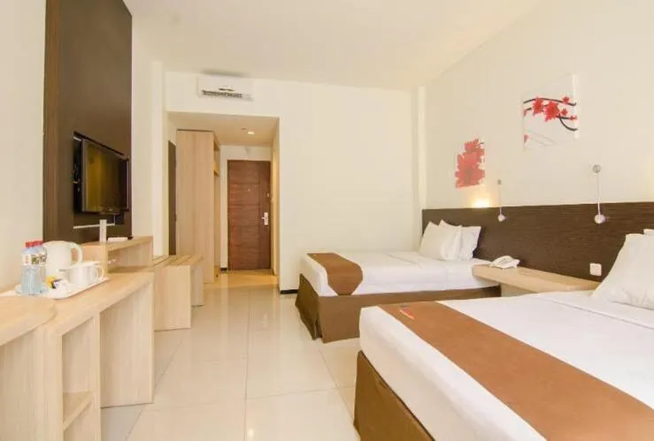 Bed in Batusuki Resort & Hotel