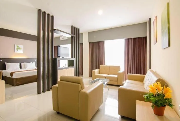 Bed in Batusuki Resort & Hotel