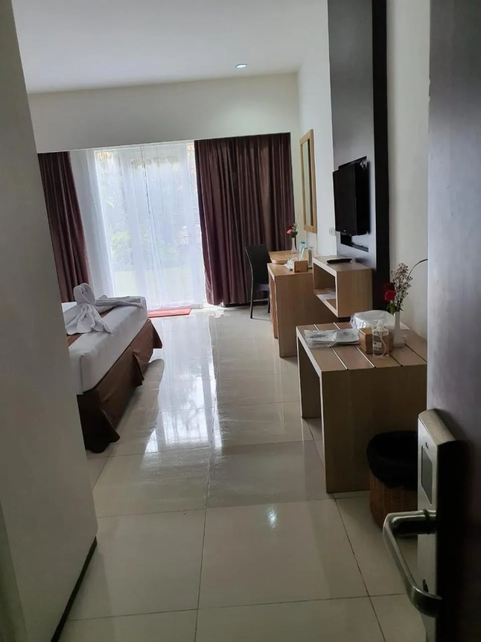 Bed in Batusuki Resort & Hotel