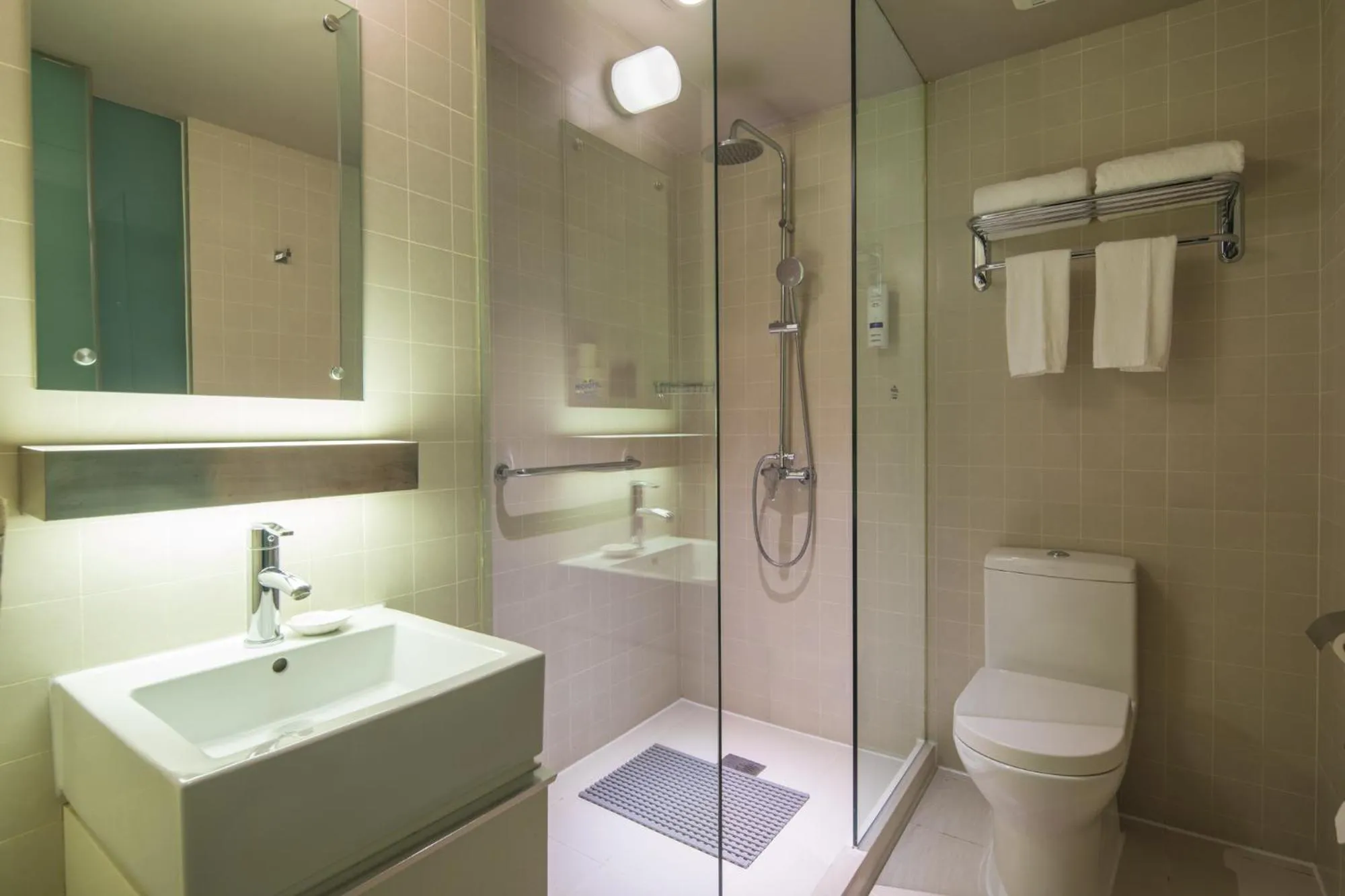 Bathroom in Microtel by Wyndham Kunming City Center
