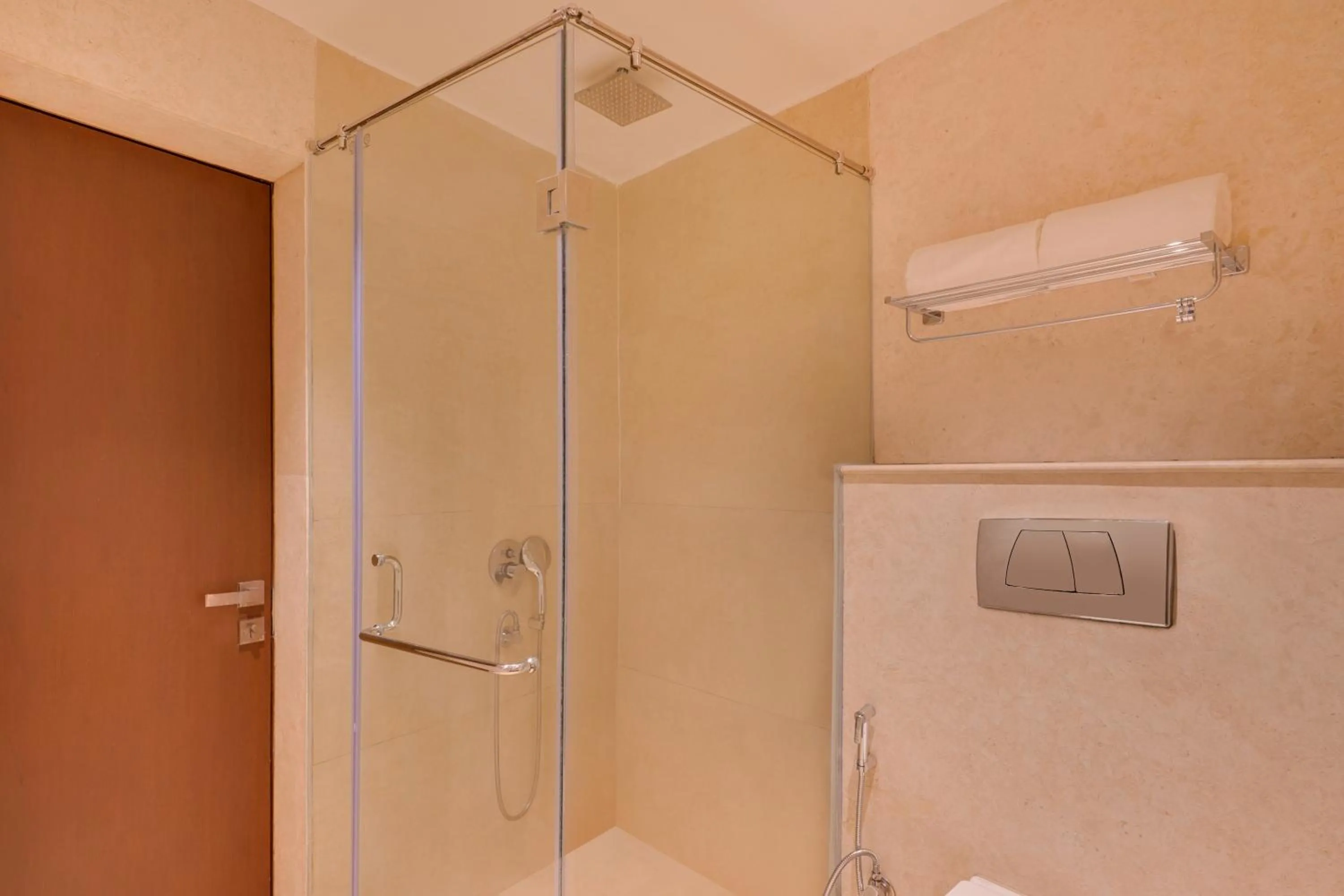 Bathroom in Lemon Tree Hotel, Noida