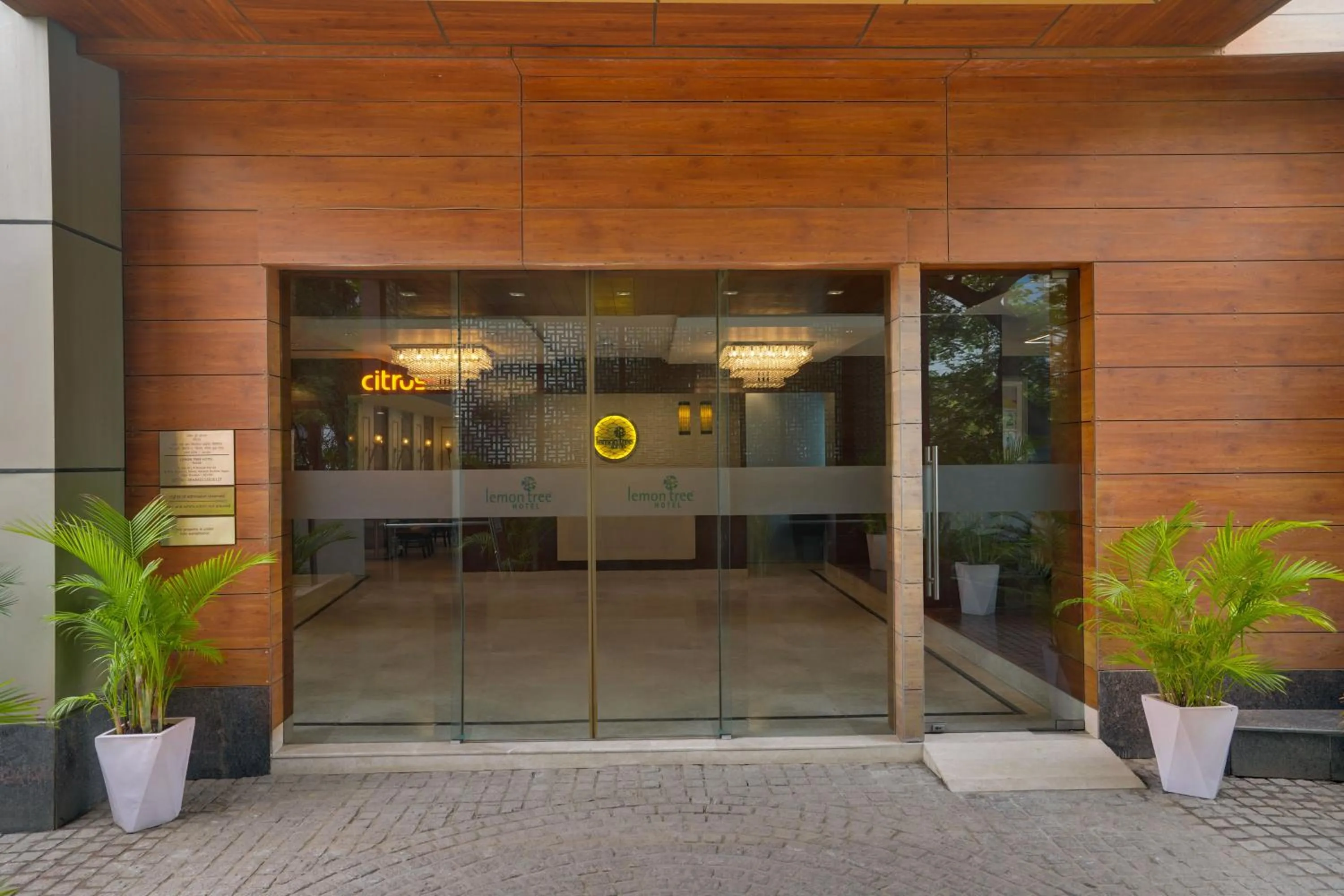 Facade/entrance in Lemon Tree Hotel, Noida