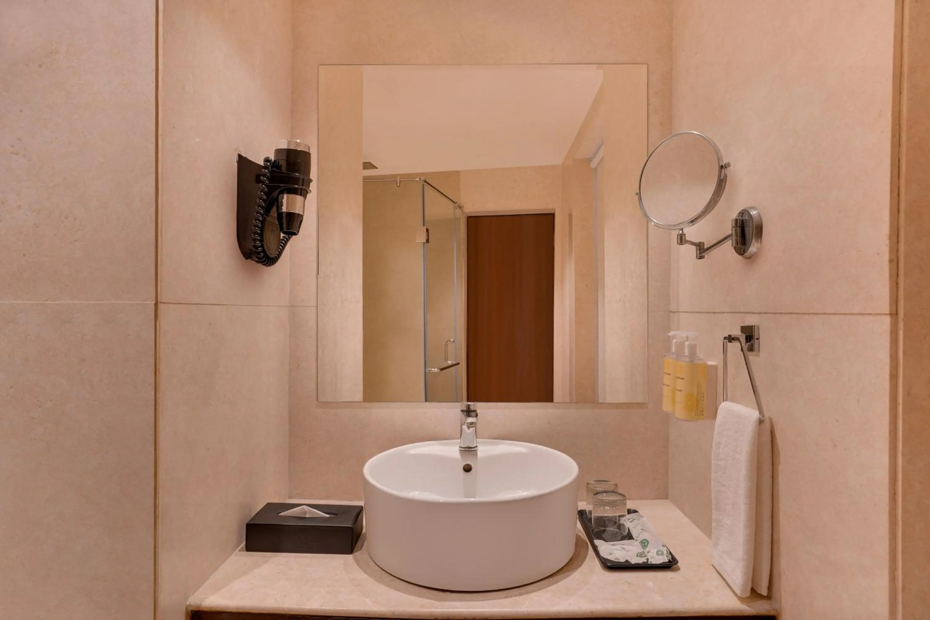 Bathroom in Lemon Tree Hotel, Noida