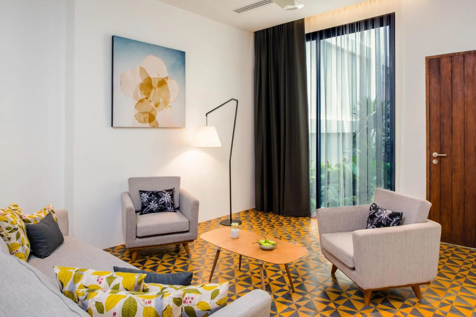 Living room in Atelier Hotel