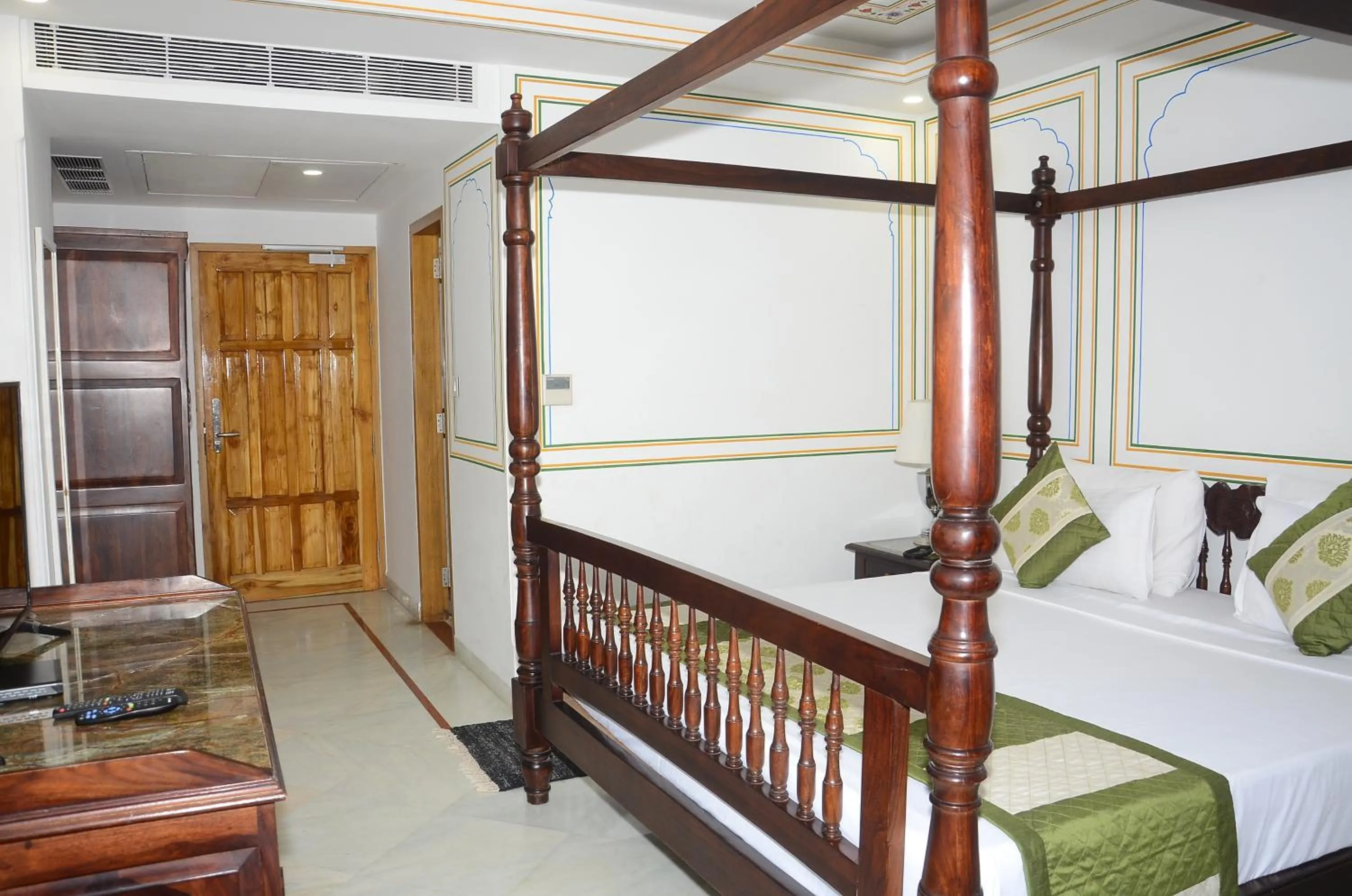 air conditioner, Bed in Hotel Rime Vista