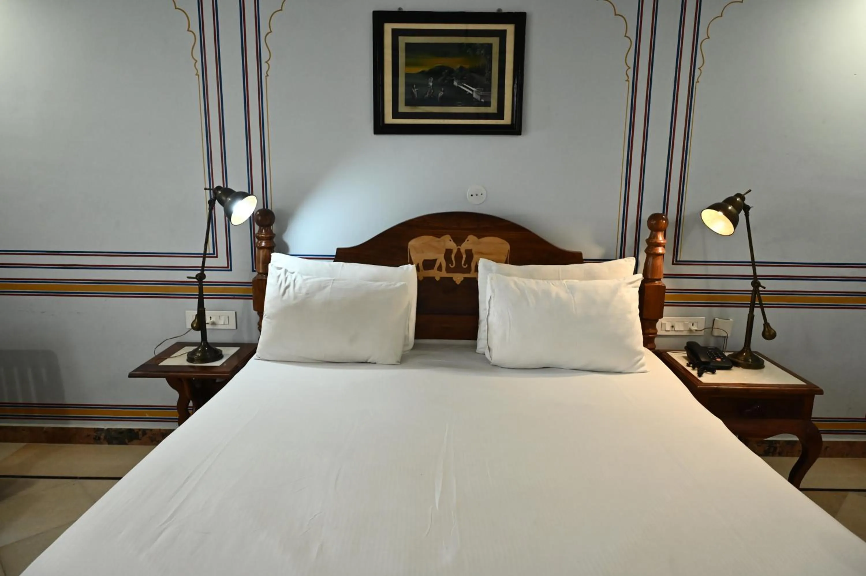 Bed in Hotel Rime Vista