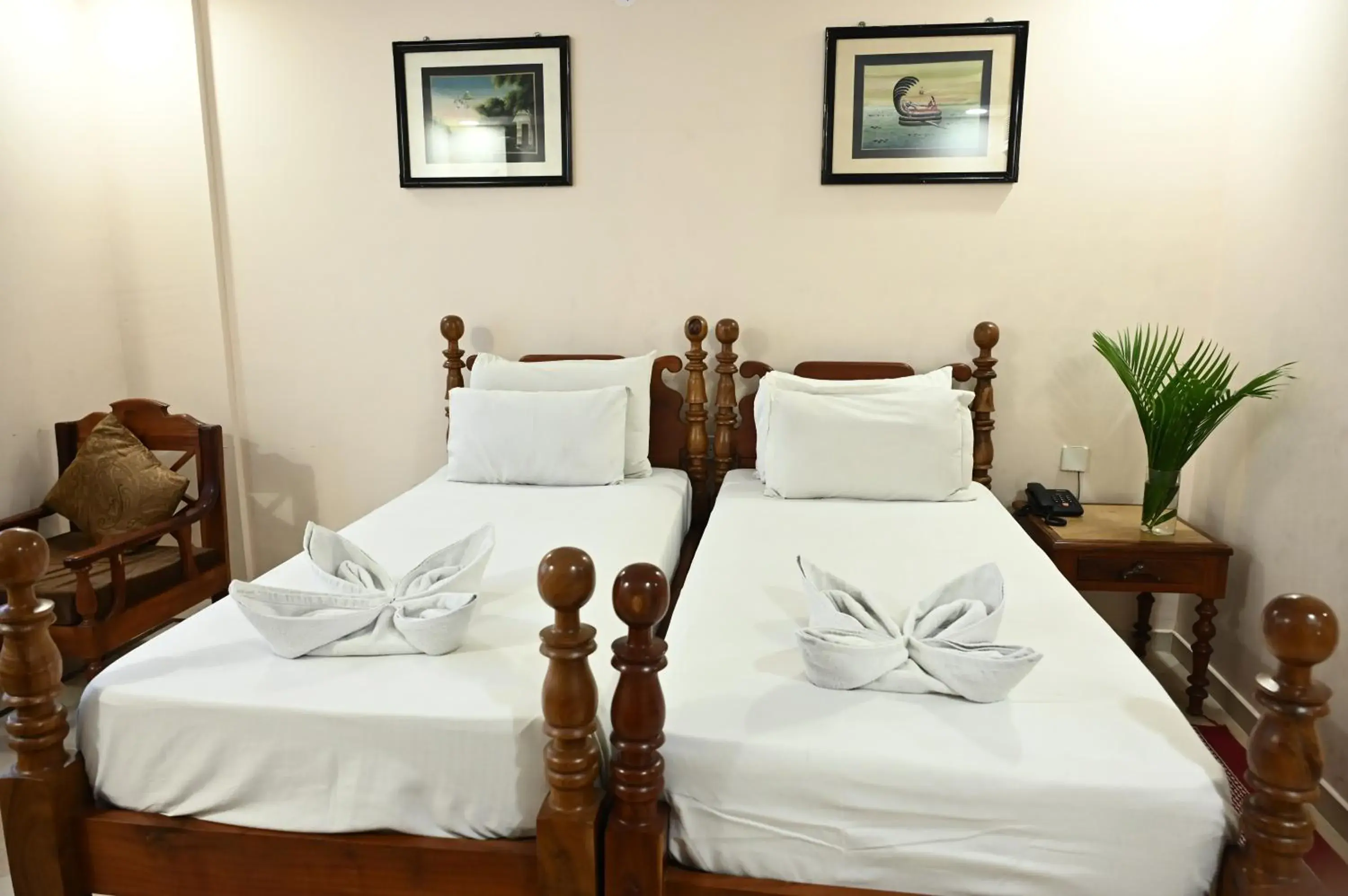 Bed in Hotel Rime Vista Bed in Hotel Rime Vista