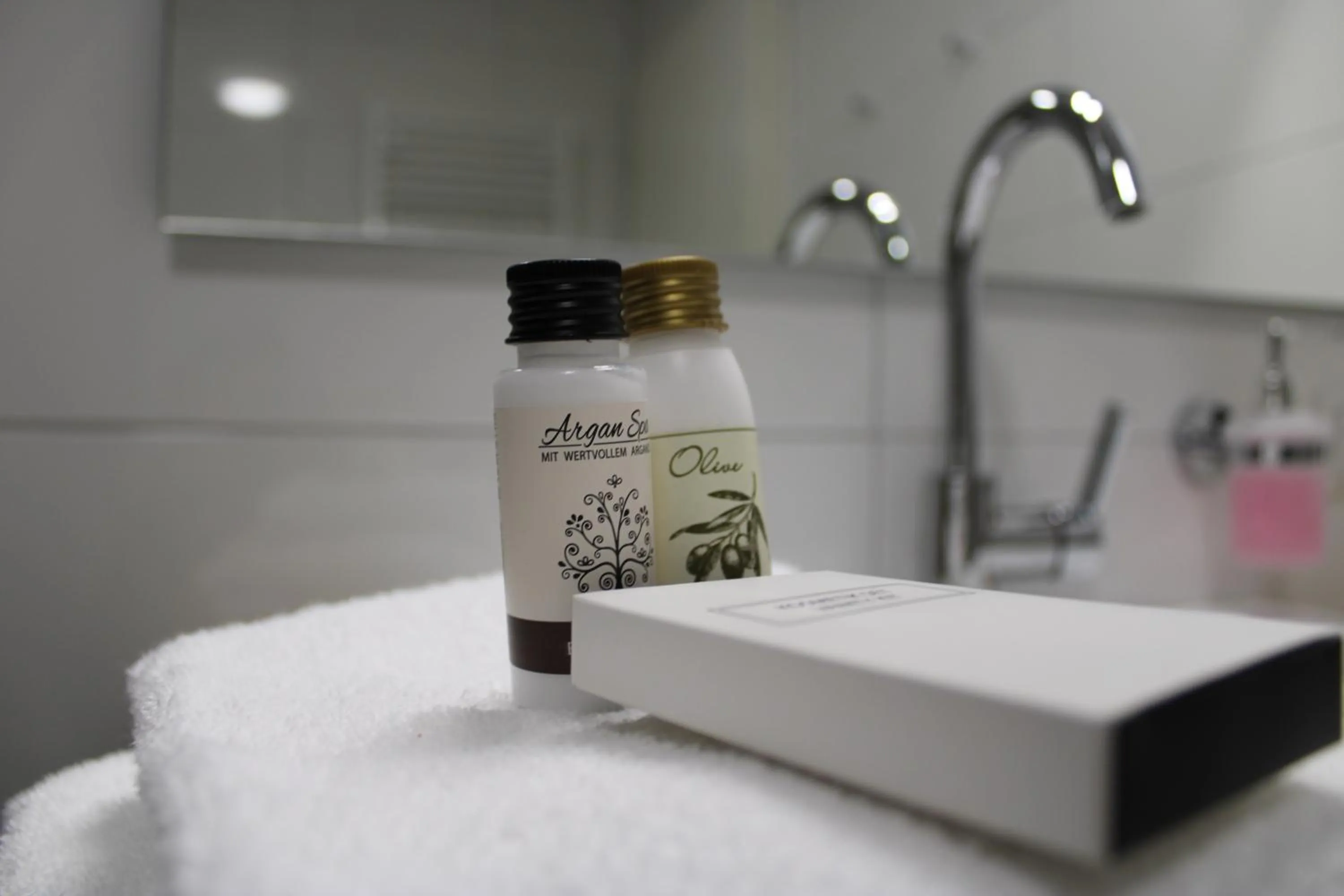 Bathroom in Motel Hasetal