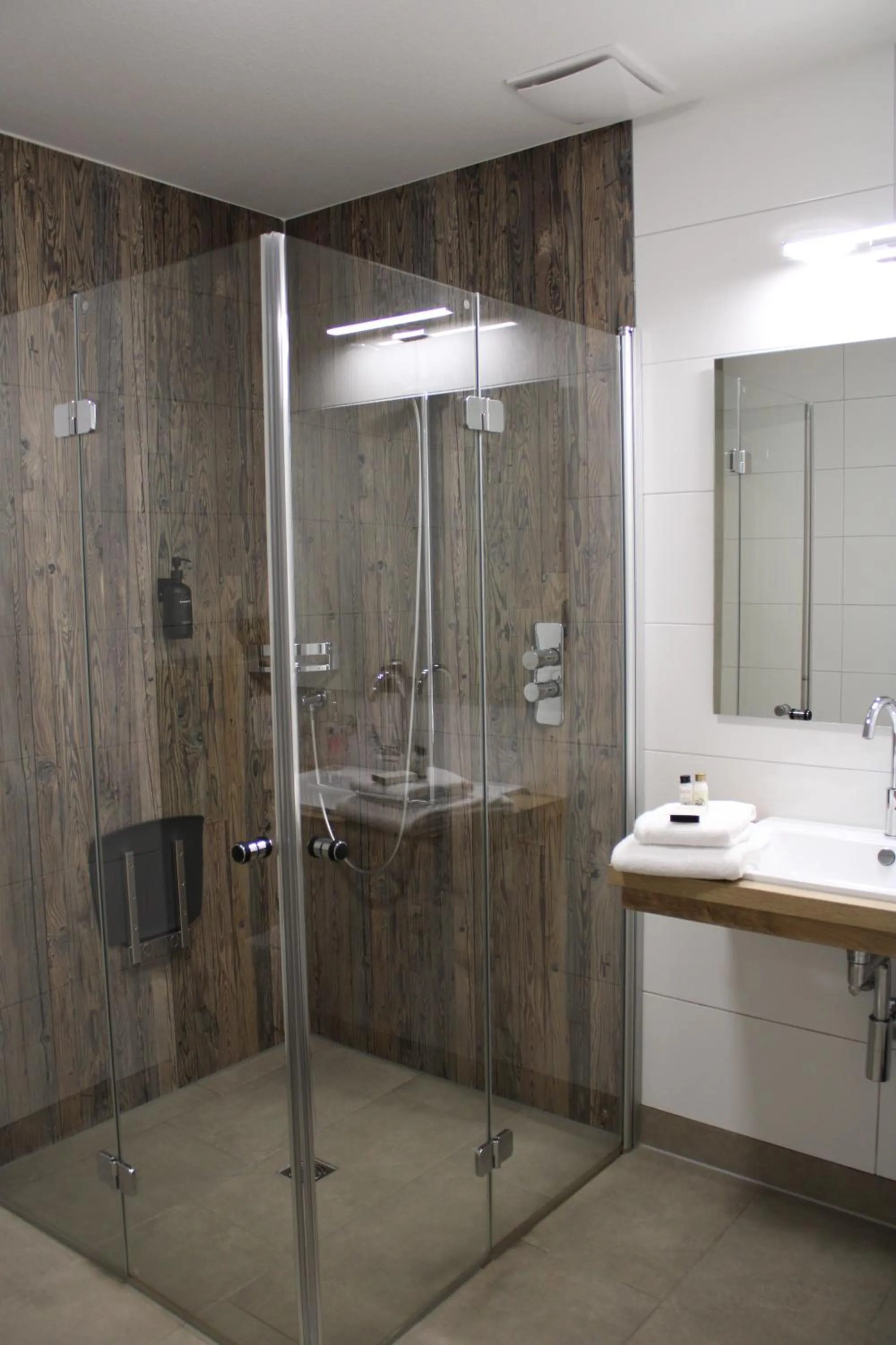 Shower in Motel Hasetal