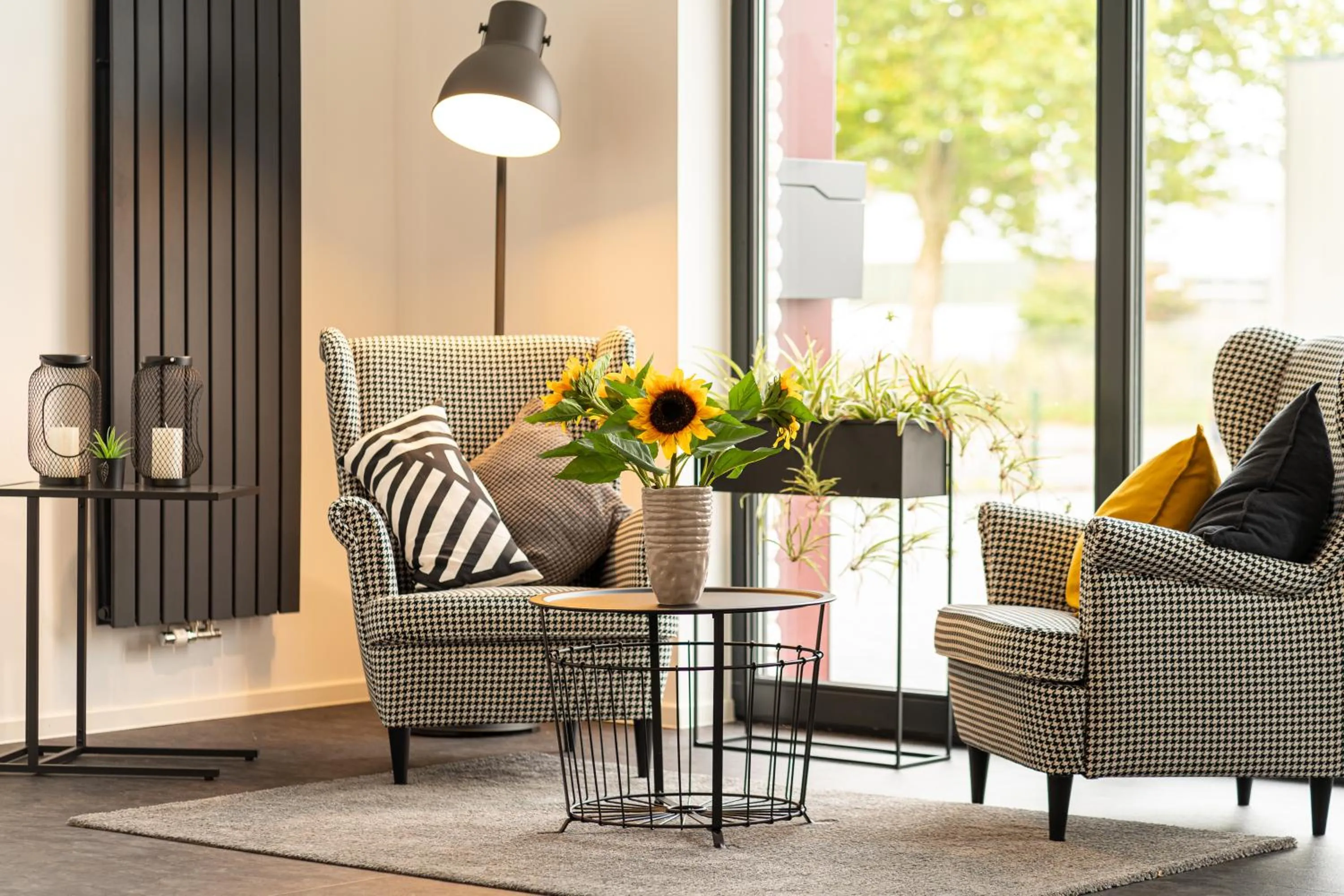 Lobby or reception in Motel Hasetal