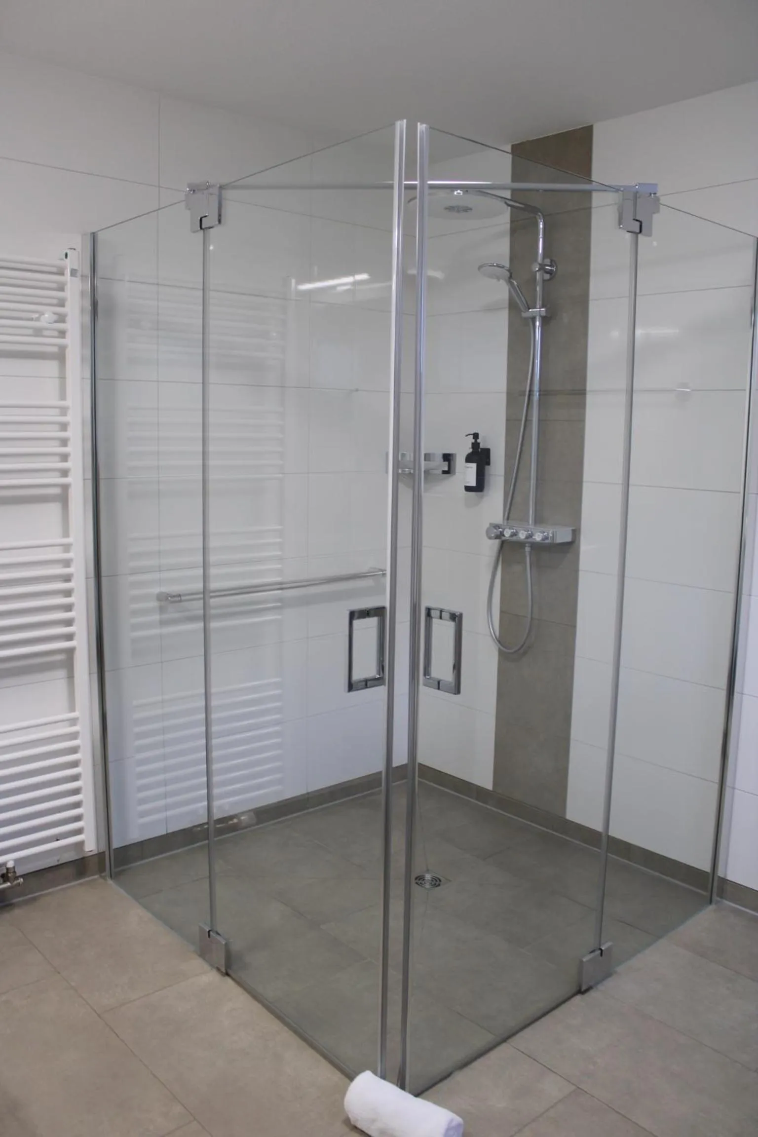 Shower in Motel Hasetal